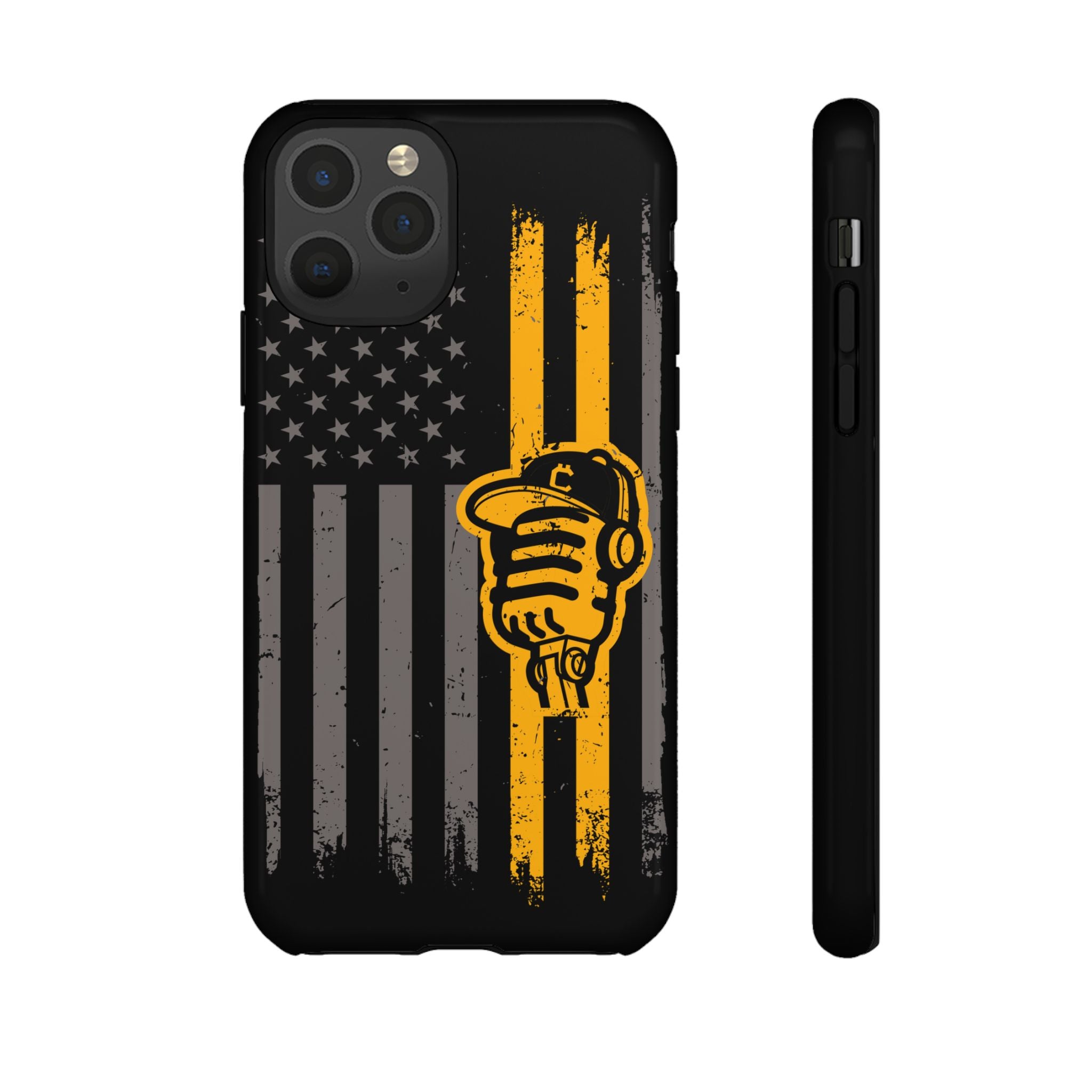 DGC Flag Phone Case (Black) – Stand Tall, Mine Hard