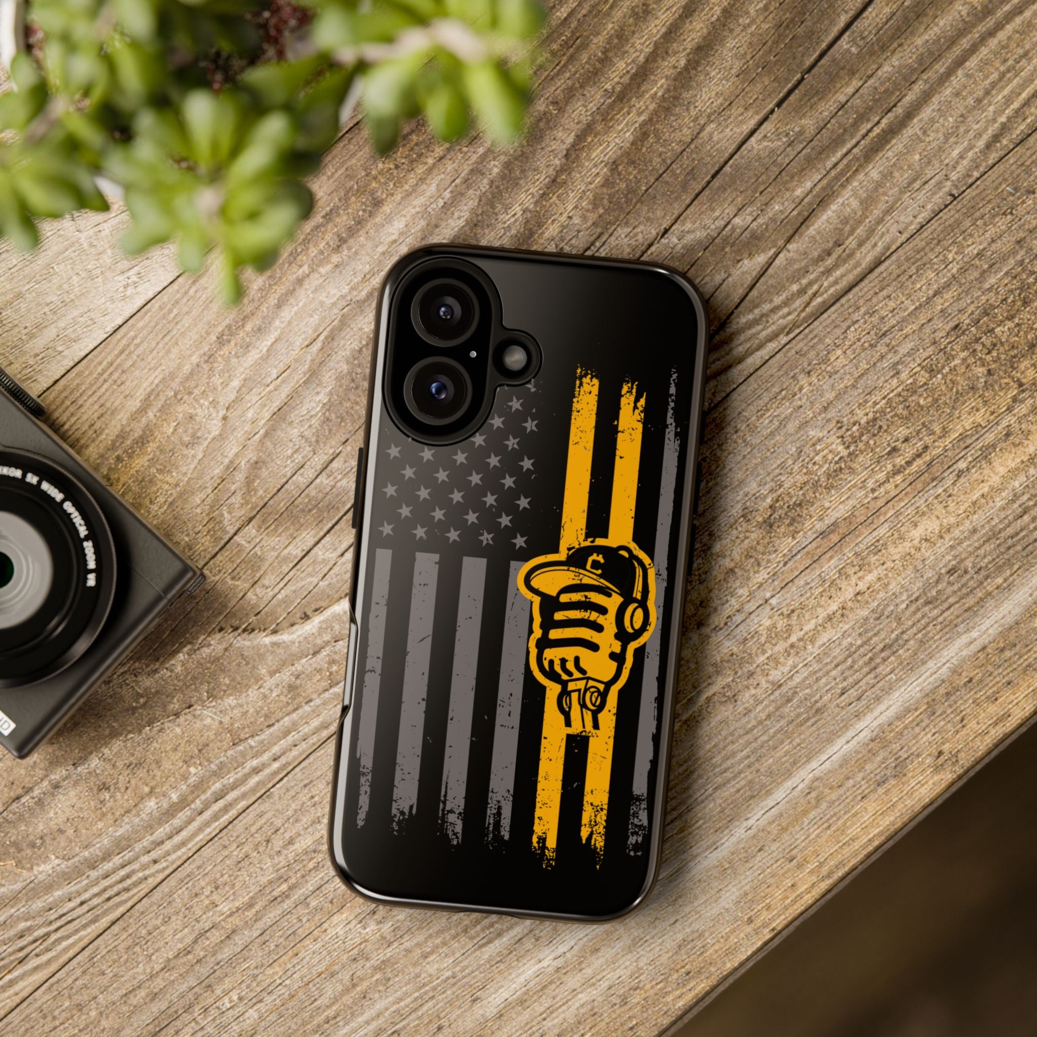 DGC Flag Phone Case (Black) – Stand Tall, Mine Hard
