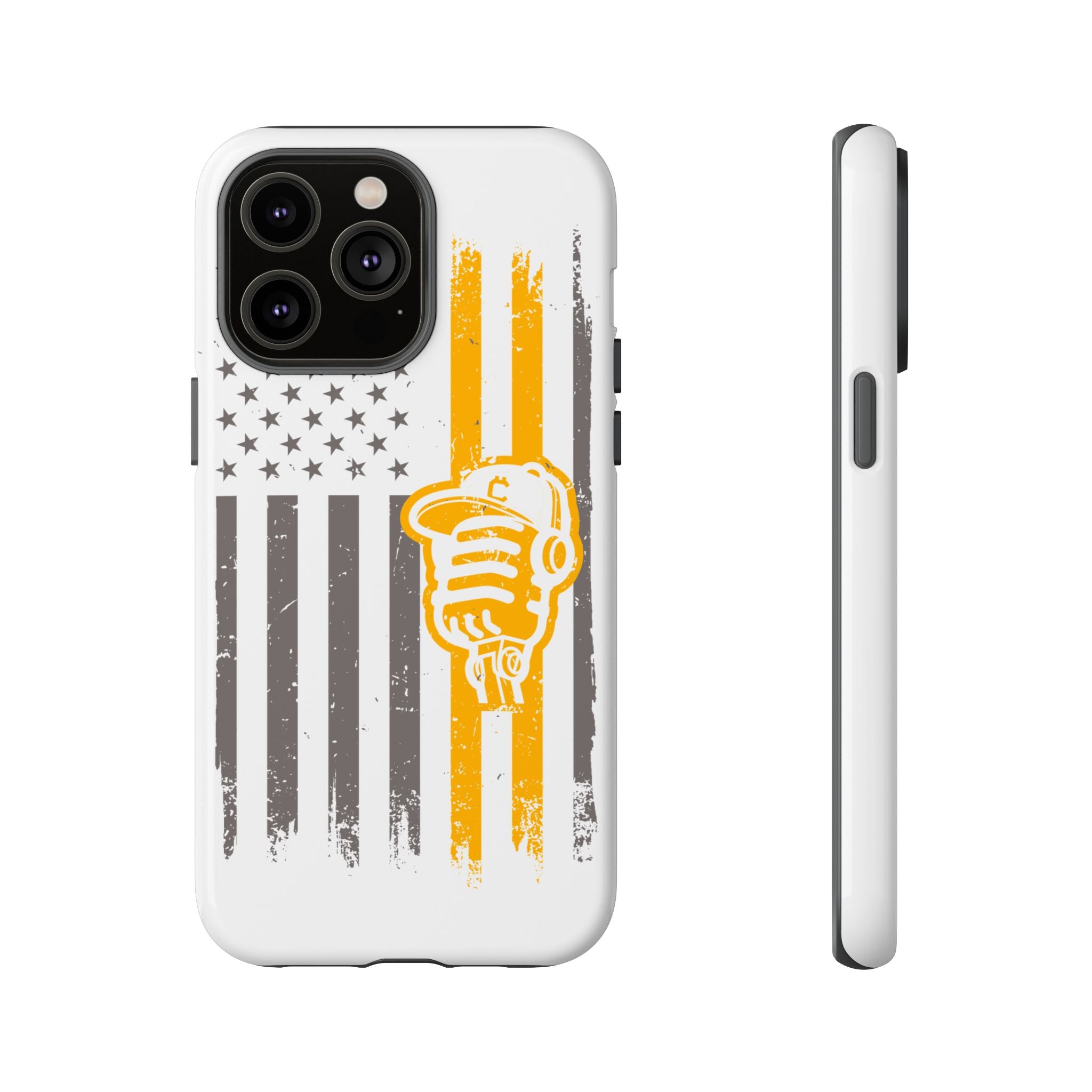 DGC Flag Phone Case (White) – Stand Tall, Mine Hard