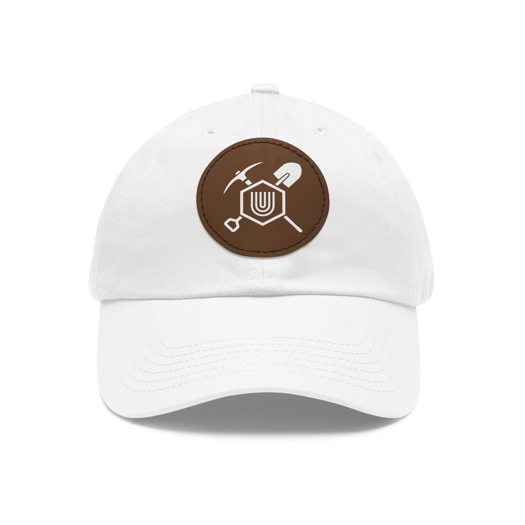 DGC-Unity Miner Dad Hat – Leather Patch, Legendary Look