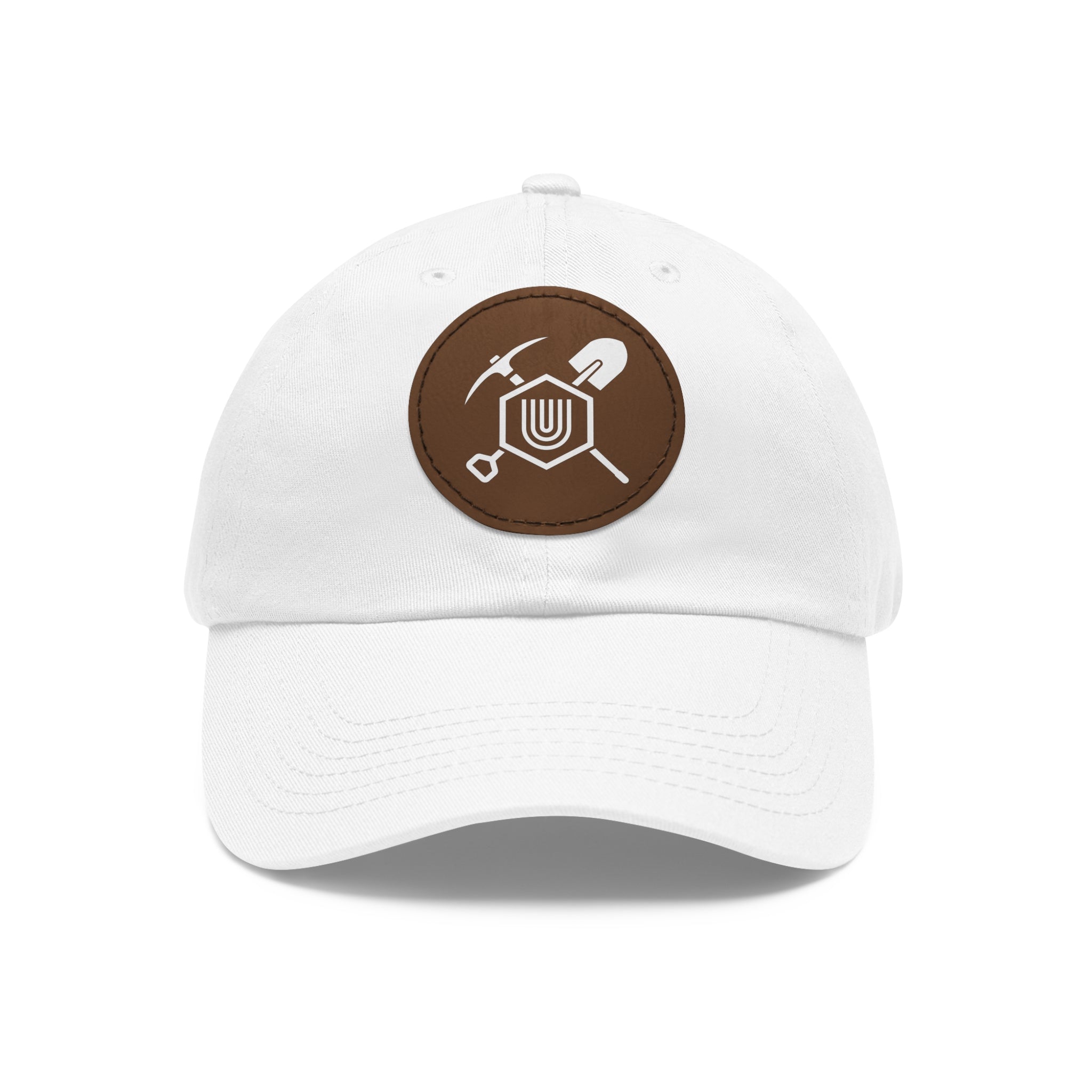 DGC-Unity Miner Dad Hat – Leather Patch, Legendary Look