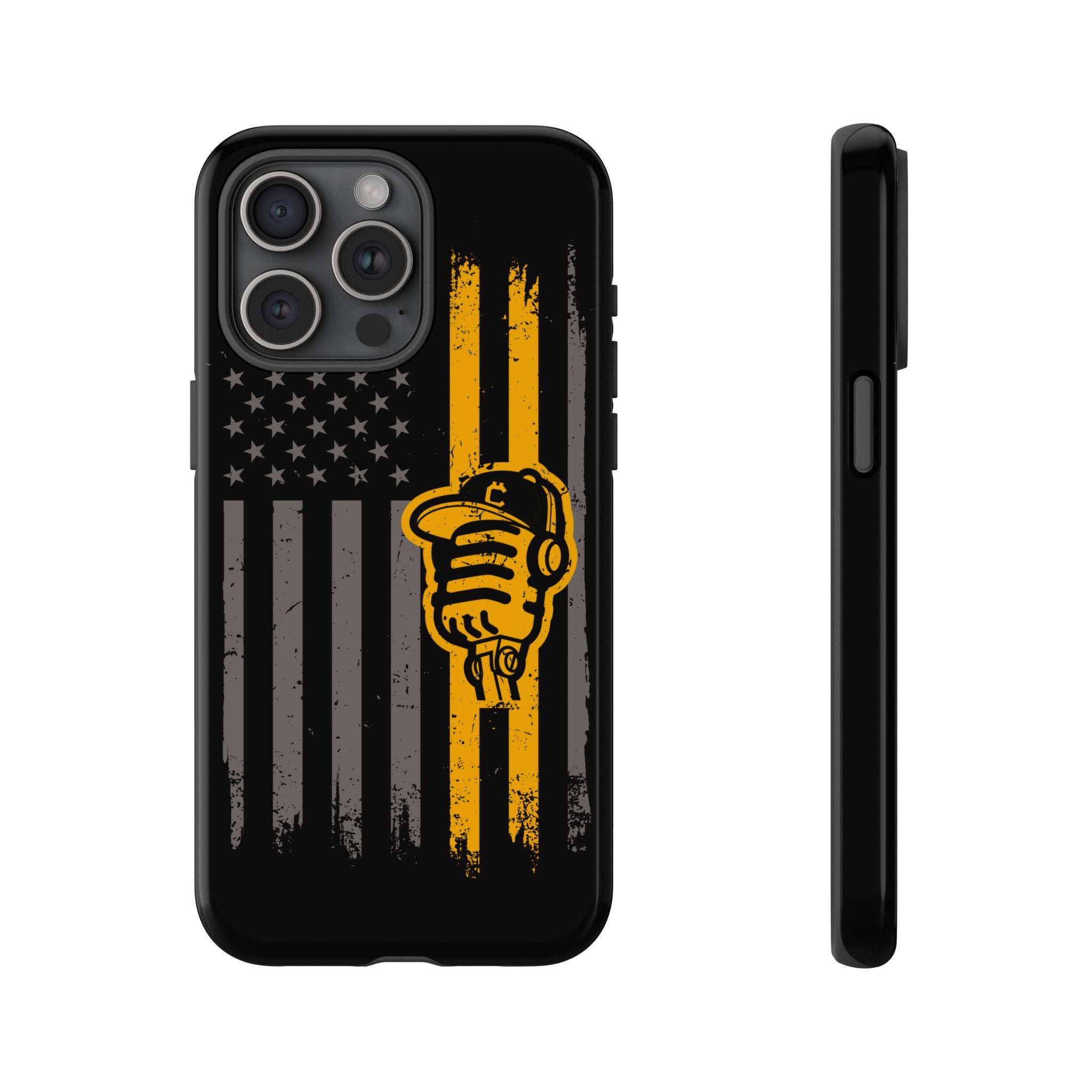 DGC Flag Phone Case (Black) – Stand Tall, Mine Hard