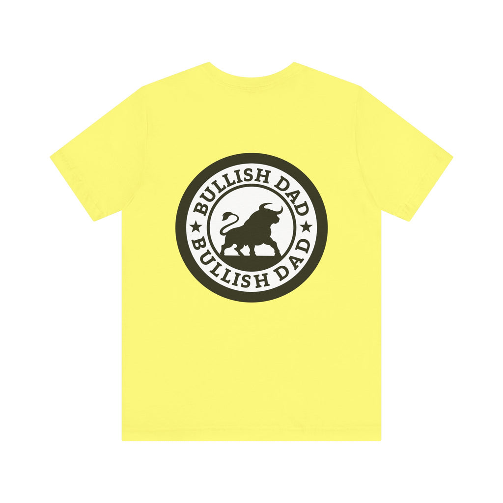 Bullish Dad Seal Tee – Strong Front, Bold Back