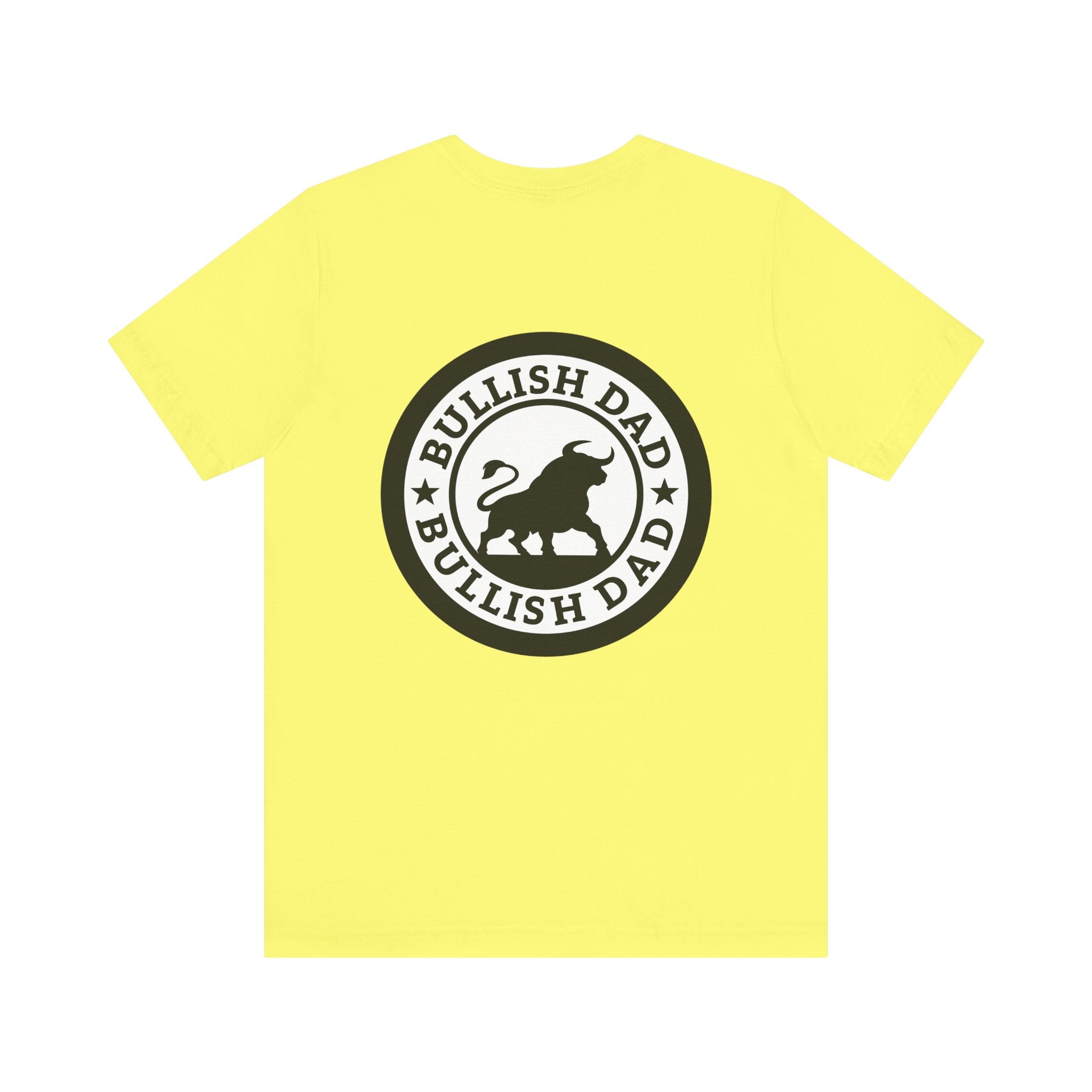 Bullish Dad Seal Tee – Strong Front, Bold Back