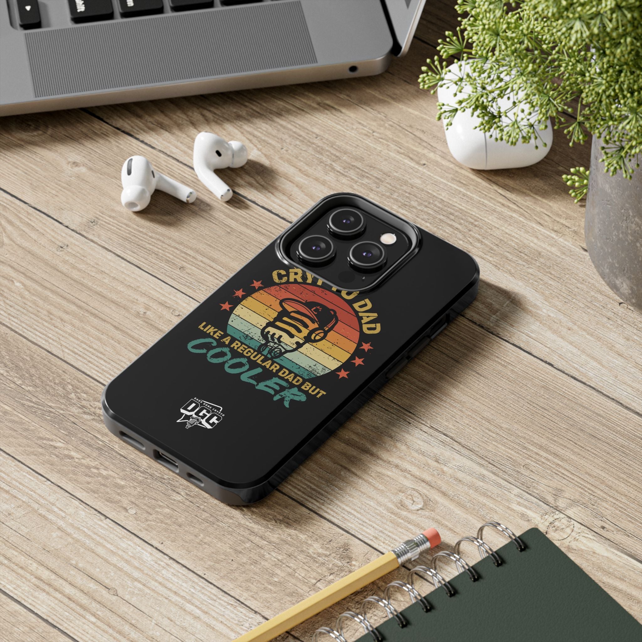 Crypto Dad Phone Case – Like a Regular Dad, But Cooler