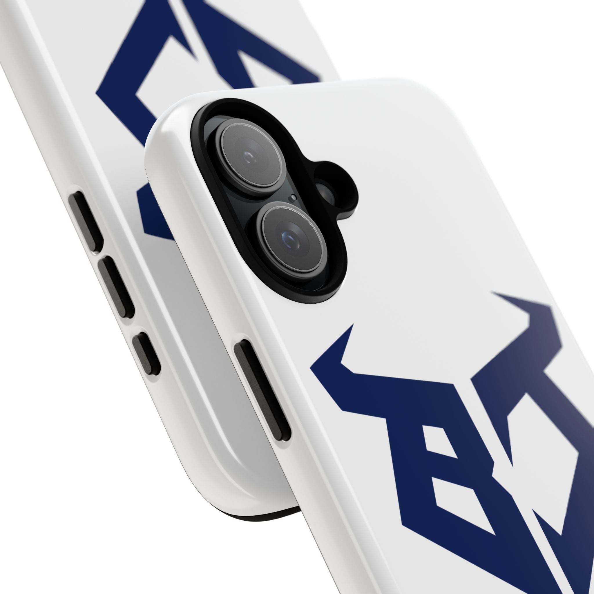 Bullish Dad Phone Case (White) – Built Tough, Just Like You