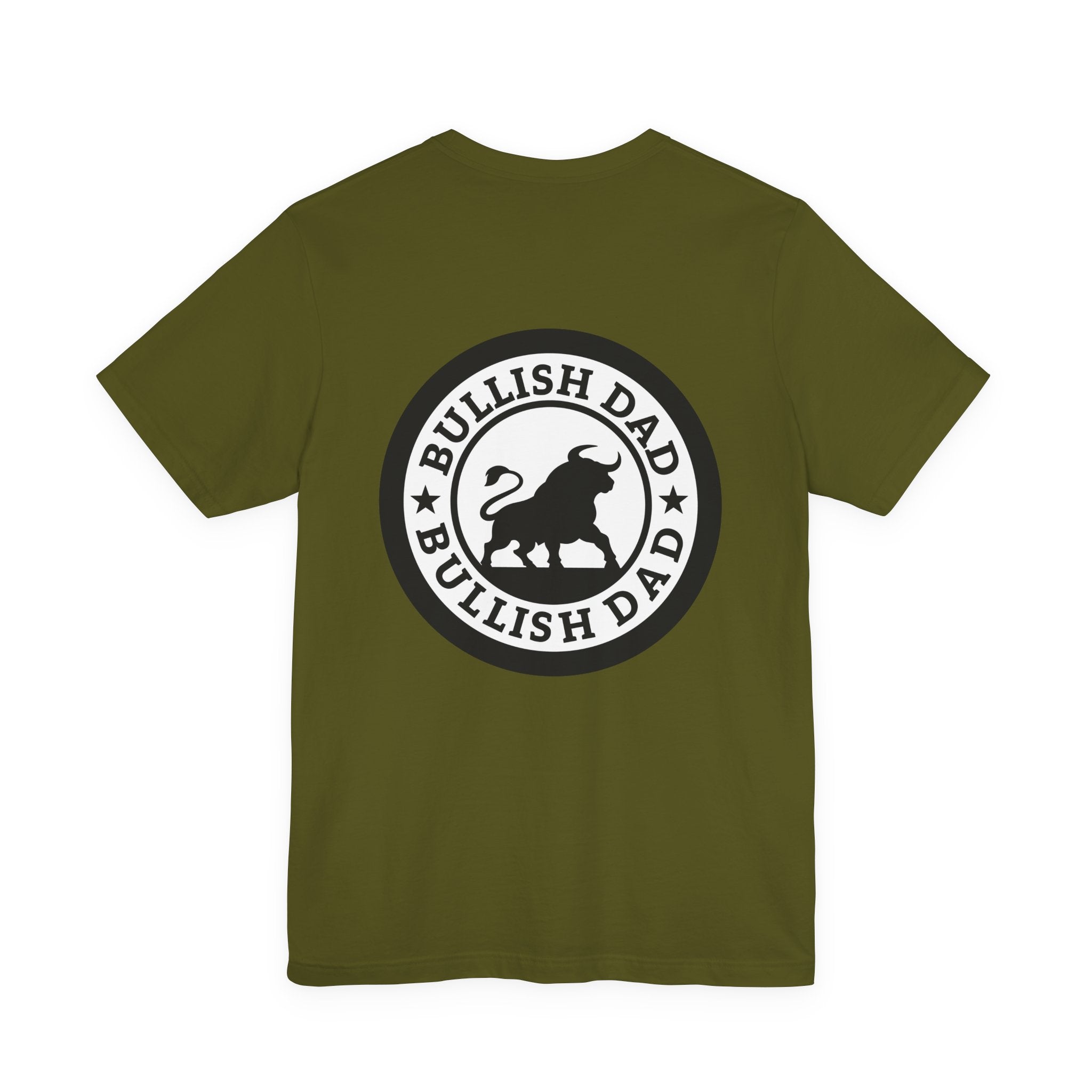 Bullish Dad Seal Tee – Strong Front, Bold Back