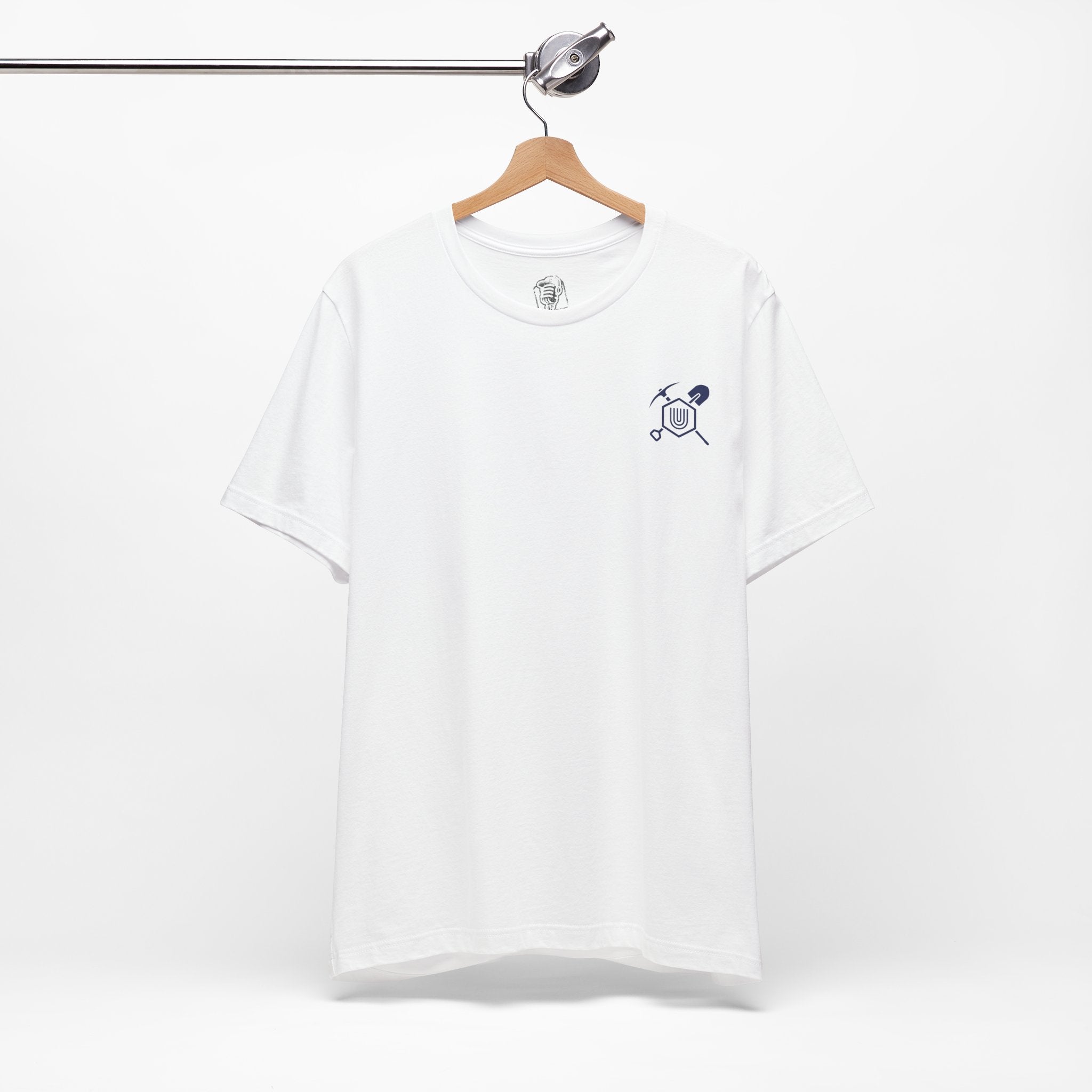 DGC - Unity Miner Tee (White) – Because Your Phone Mines More Than Your Kids Do Chores