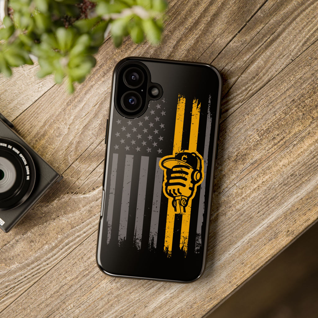 DGC Flag Phone Case (Black) – Stand Tall, Mine Hard