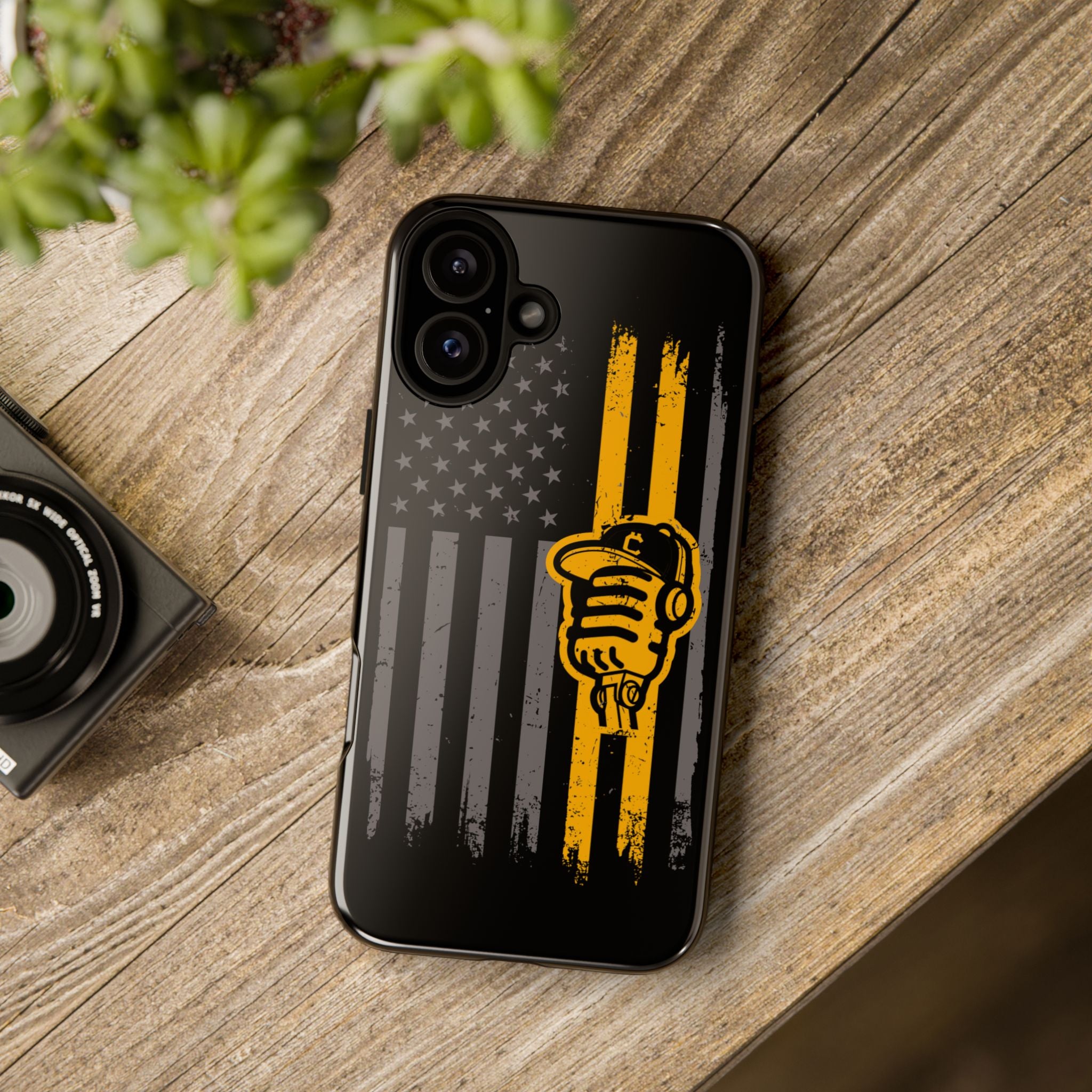 DGC Flag Phone Case (Black) – Stand Tall, Mine Hard