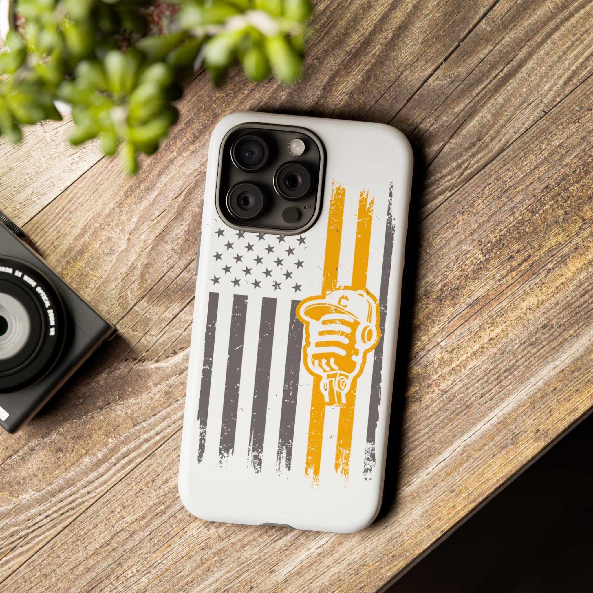 DGC Flag Phone Case (White) – Stand Tall, Mine Hard