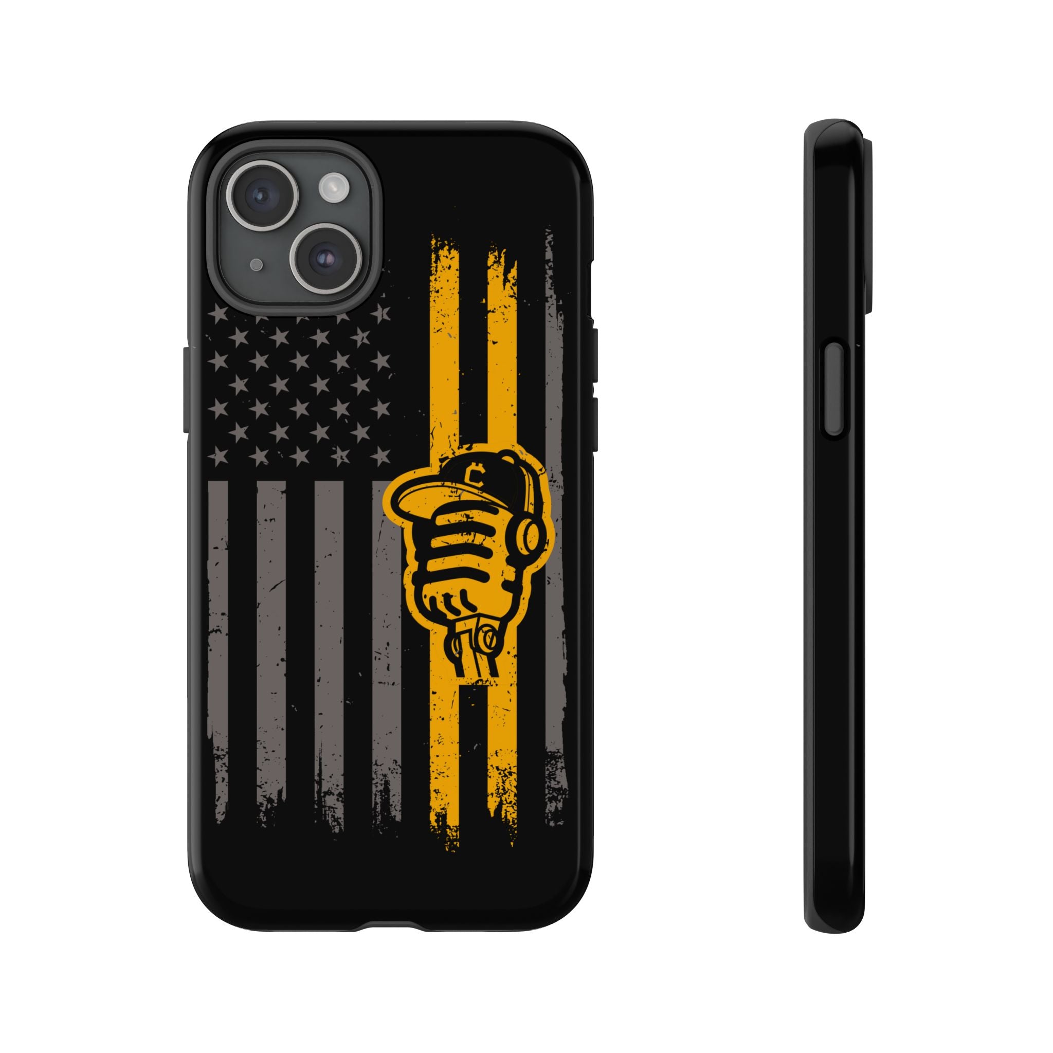 DGC Flag Phone Case (Black) – Stand Tall, Mine Hard