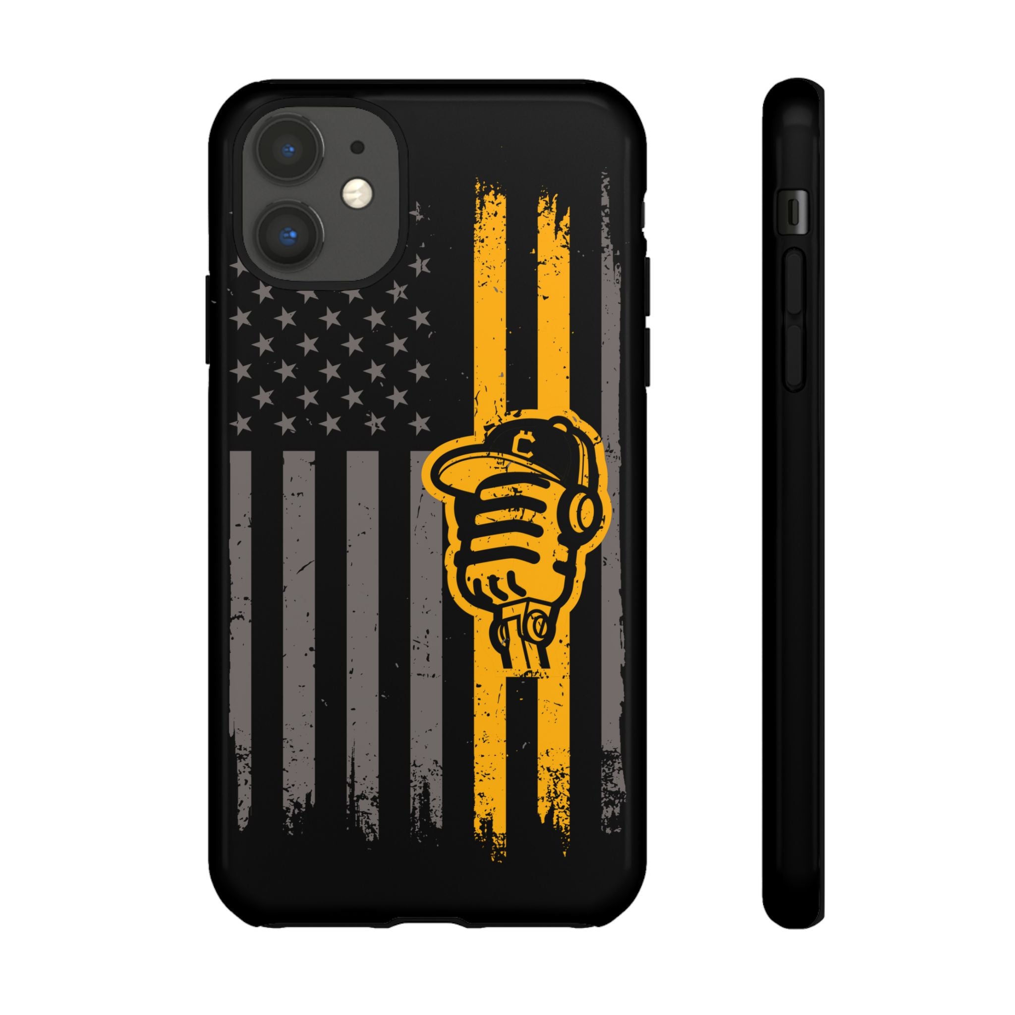 DGC Flag Phone Case (Black) – Stand Tall, Mine Hard