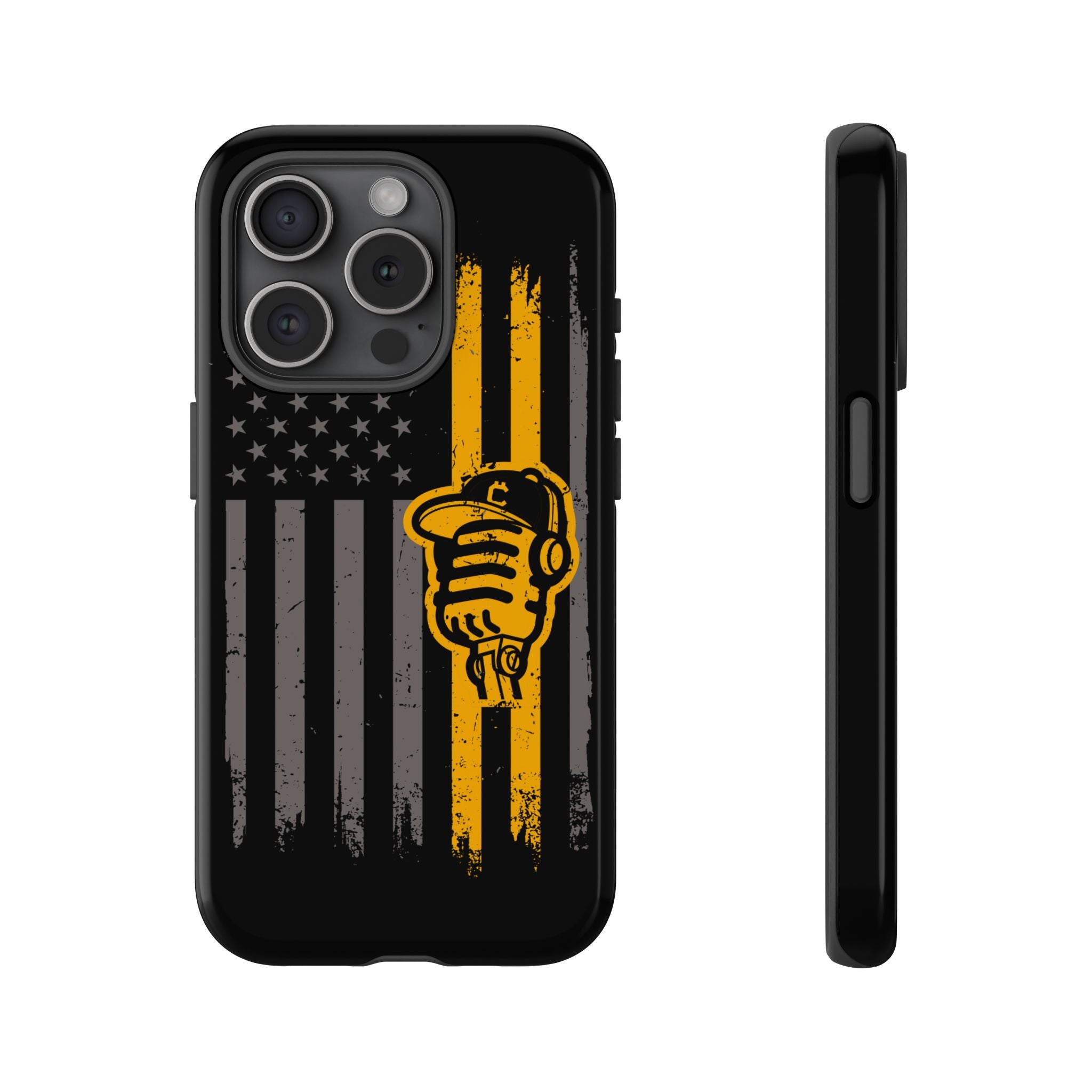 DGC Flag Phone Case (Black) – Stand Tall, Mine Hard
