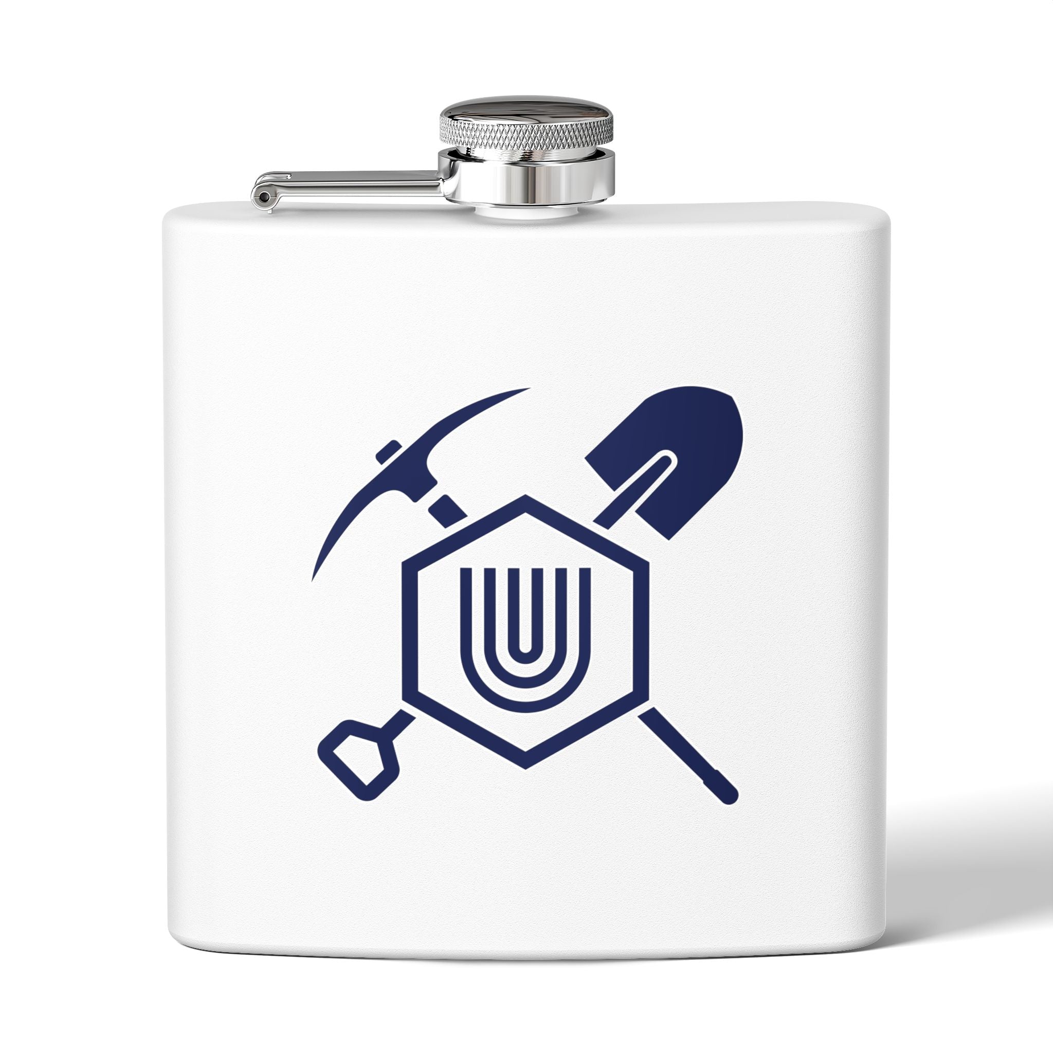 DGC-Unity Miner Flask (White) – Fuel for the Eternal Grind