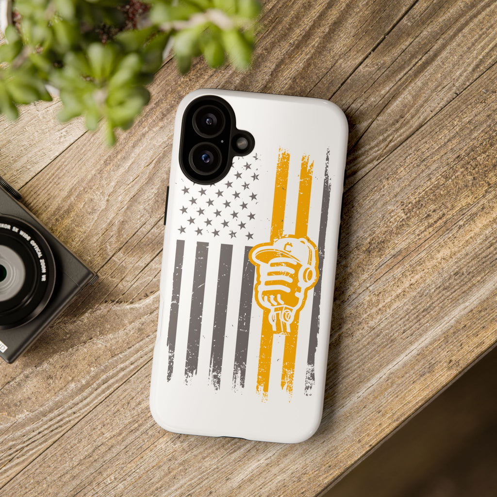 DGC Flag Phone Case (White) – Stand Tall, Mine Hard