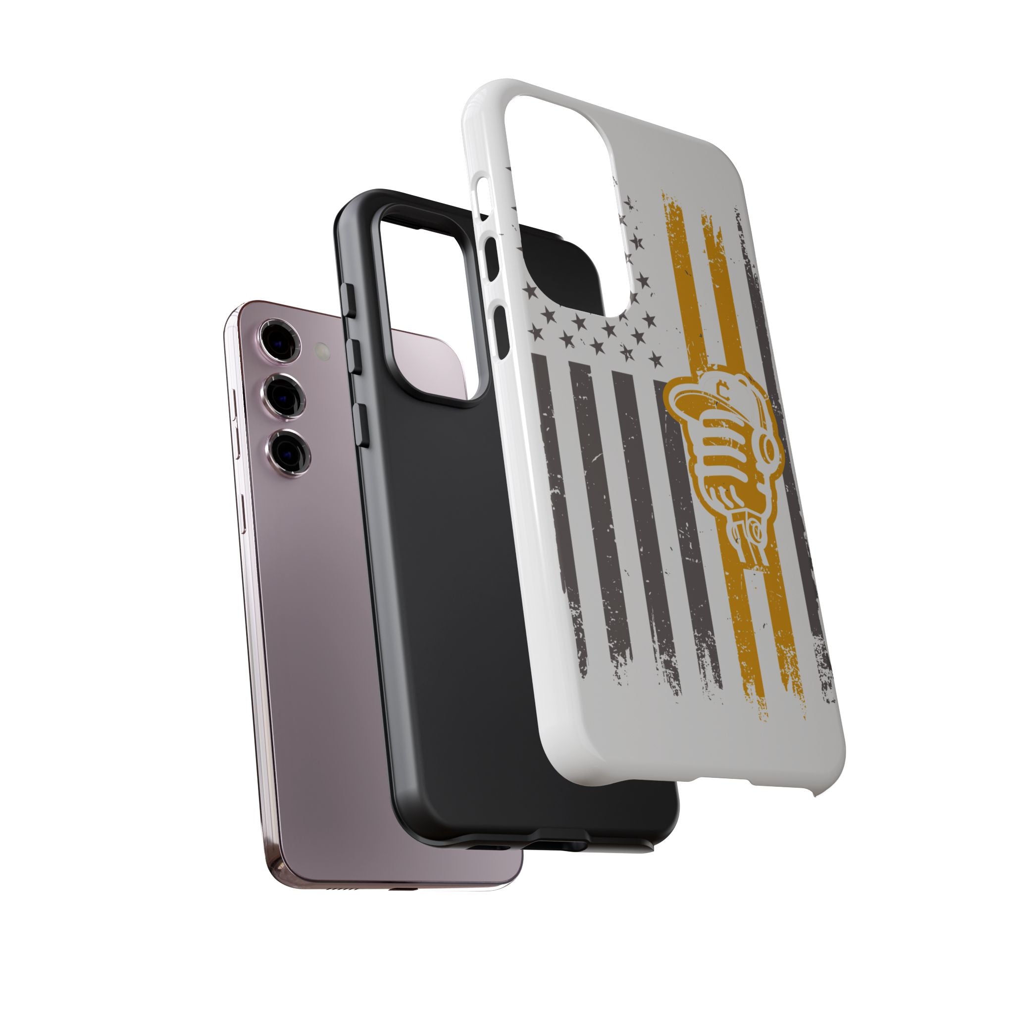 DGC Flag Phone Case (White) – Stand Tall, Mine Hard