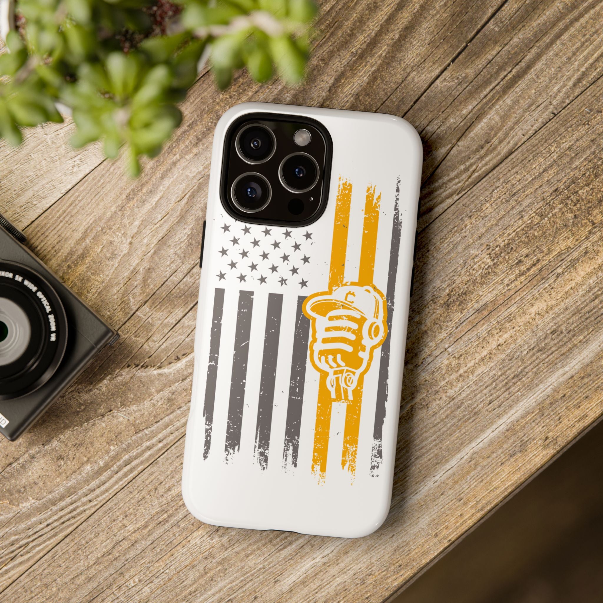 DGC Flag Phone Case (White) – Stand Tall, Mine Hard