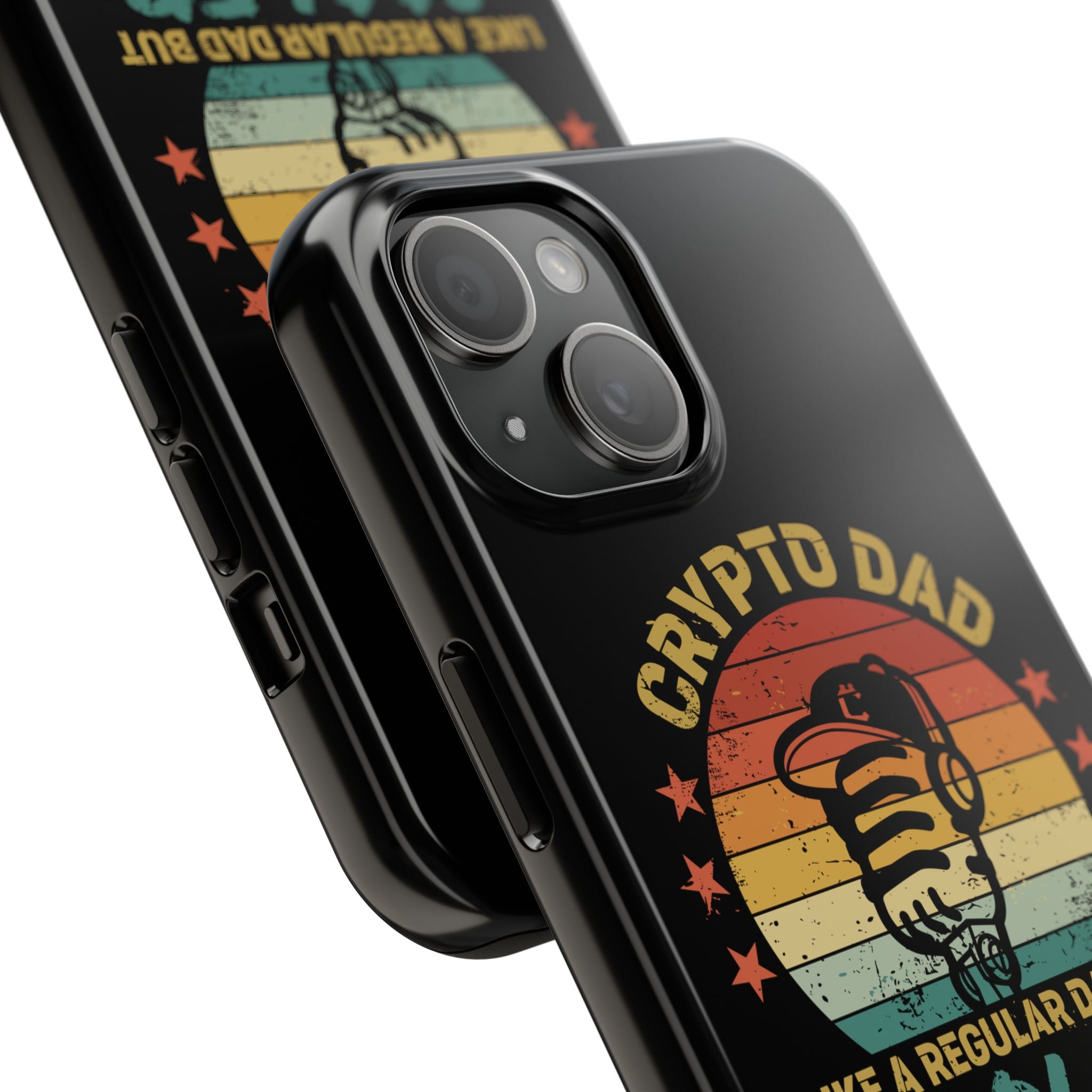 Crypto Dad Phone Case – Like a Regular Dad, But Cooler