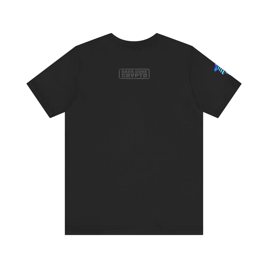 Crypto Dad Sunset Tee – Like a Regular Dad, But Cooler
