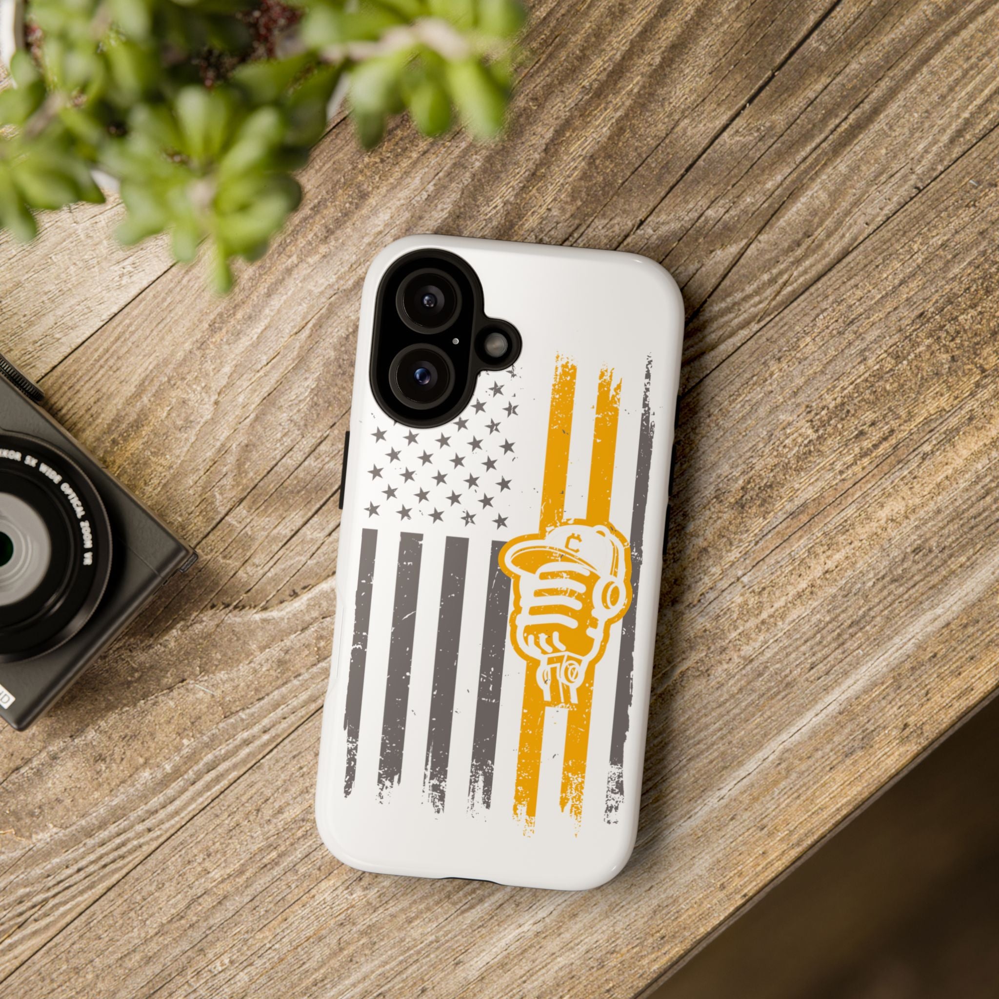 DGC Flag Phone Case (White) – Stand Tall, Mine Hard