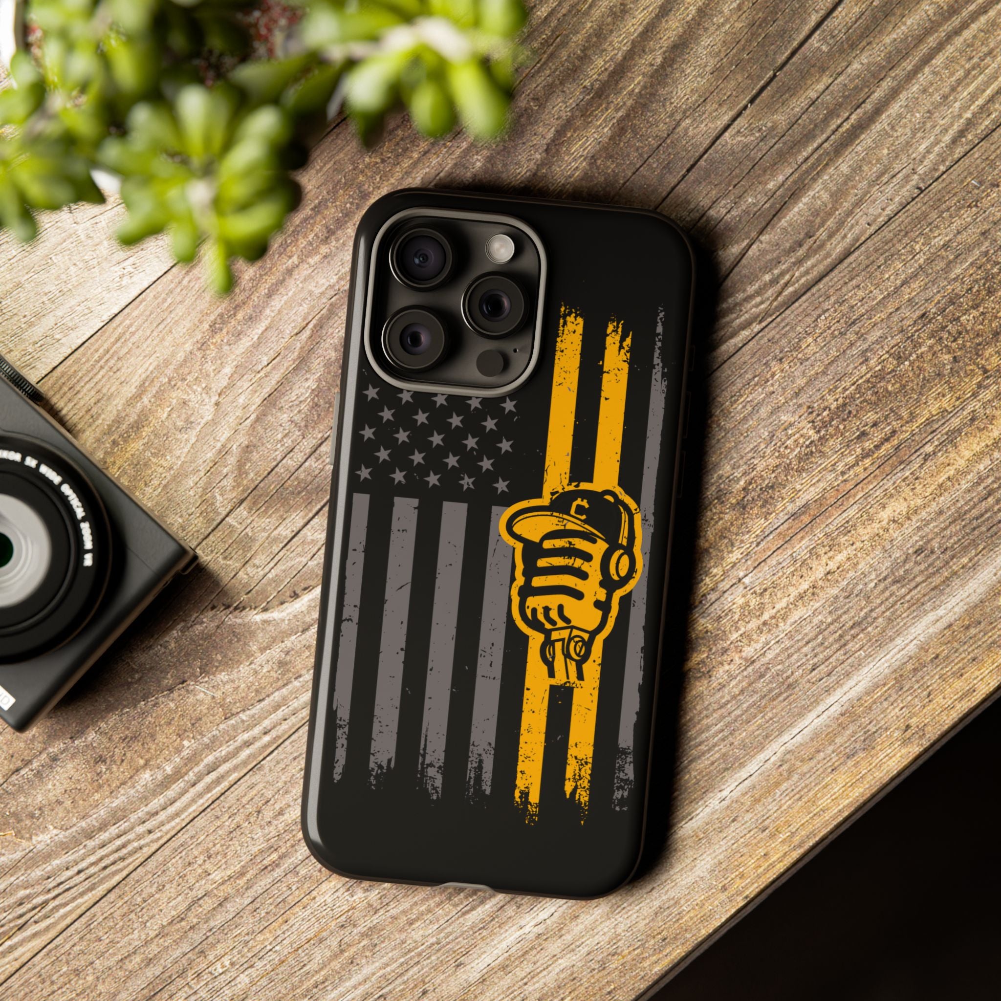 DGC Flag Phone Case (Black) – Stand Tall, Mine Hard