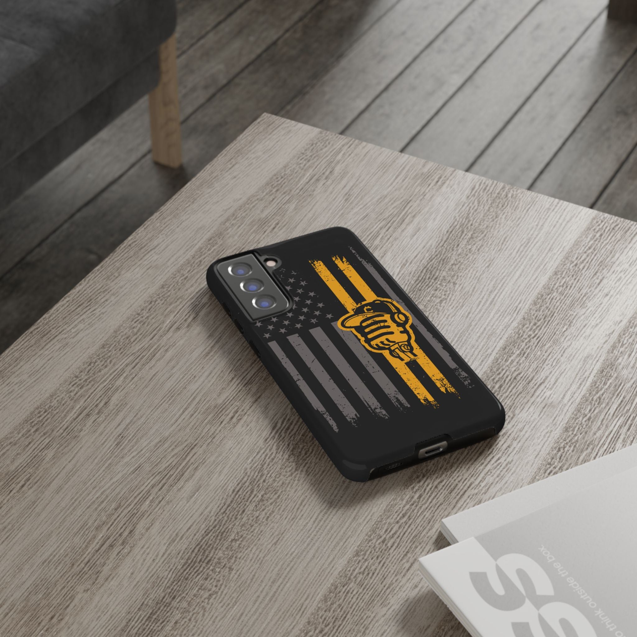 DGC Flag Phone Case (Black) – Stand Tall, Mine Hard