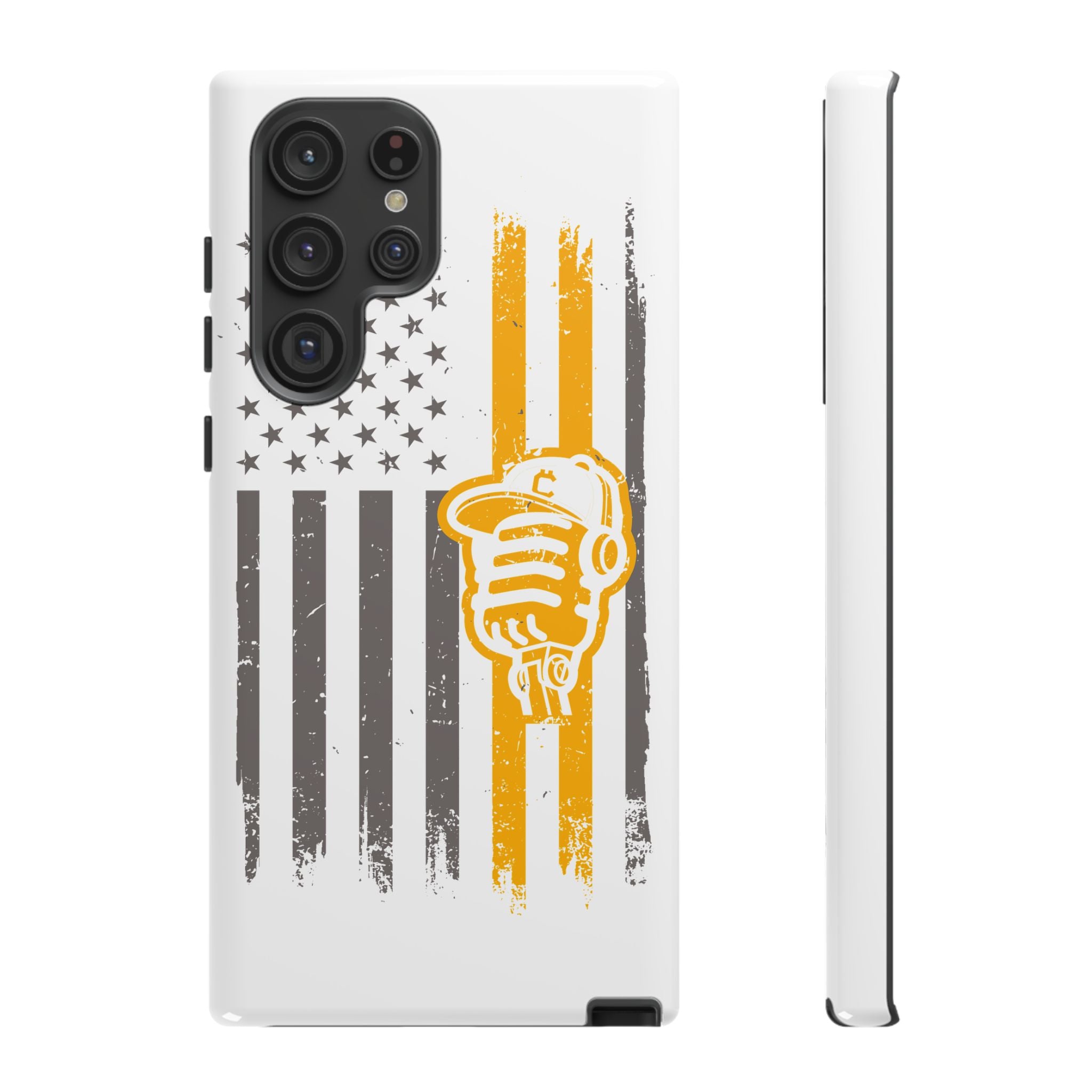 DGC Flag Phone Case (White) – Stand Tall, Mine Hard