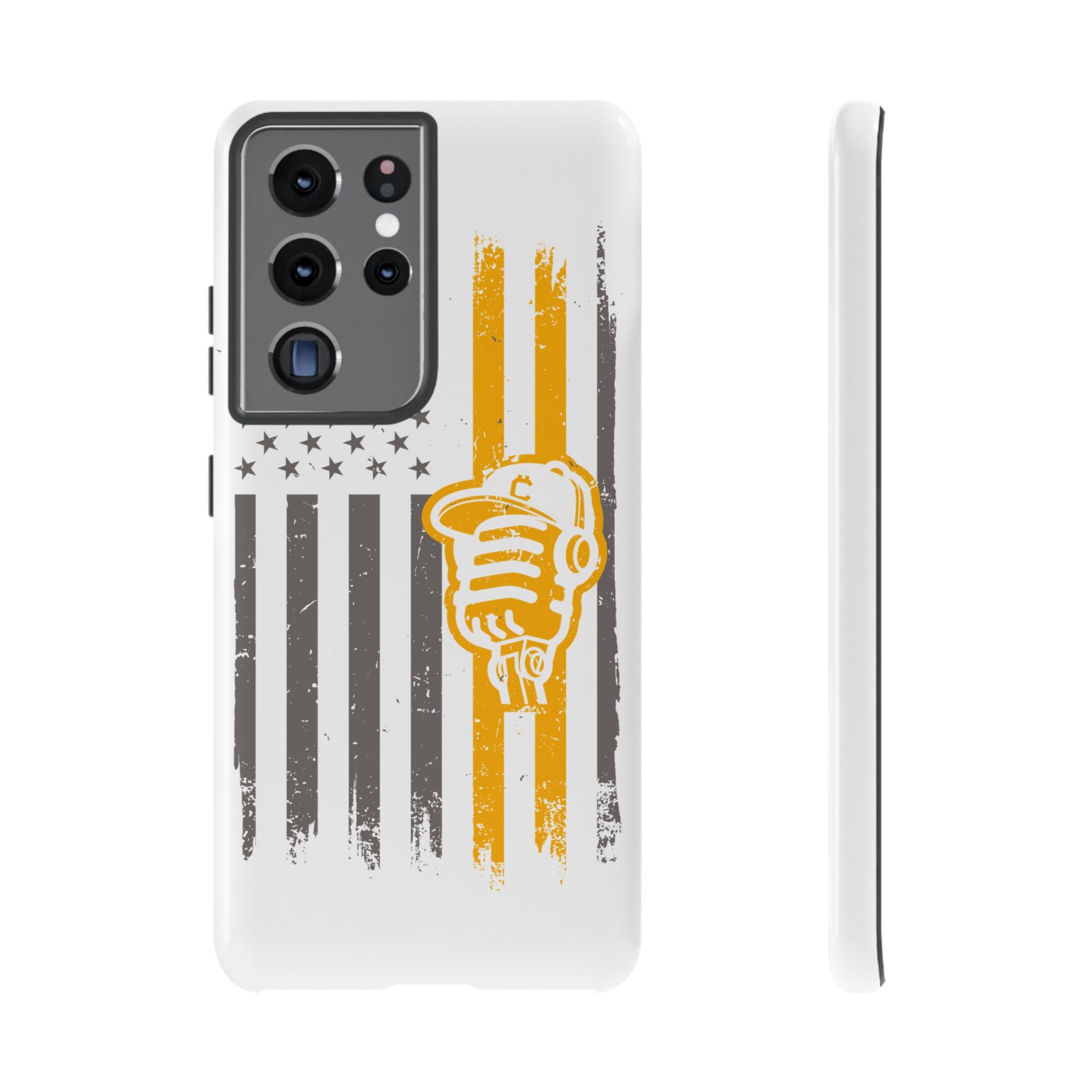DGC Flag Phone Case (White) – Stand Tall, Mine Hard