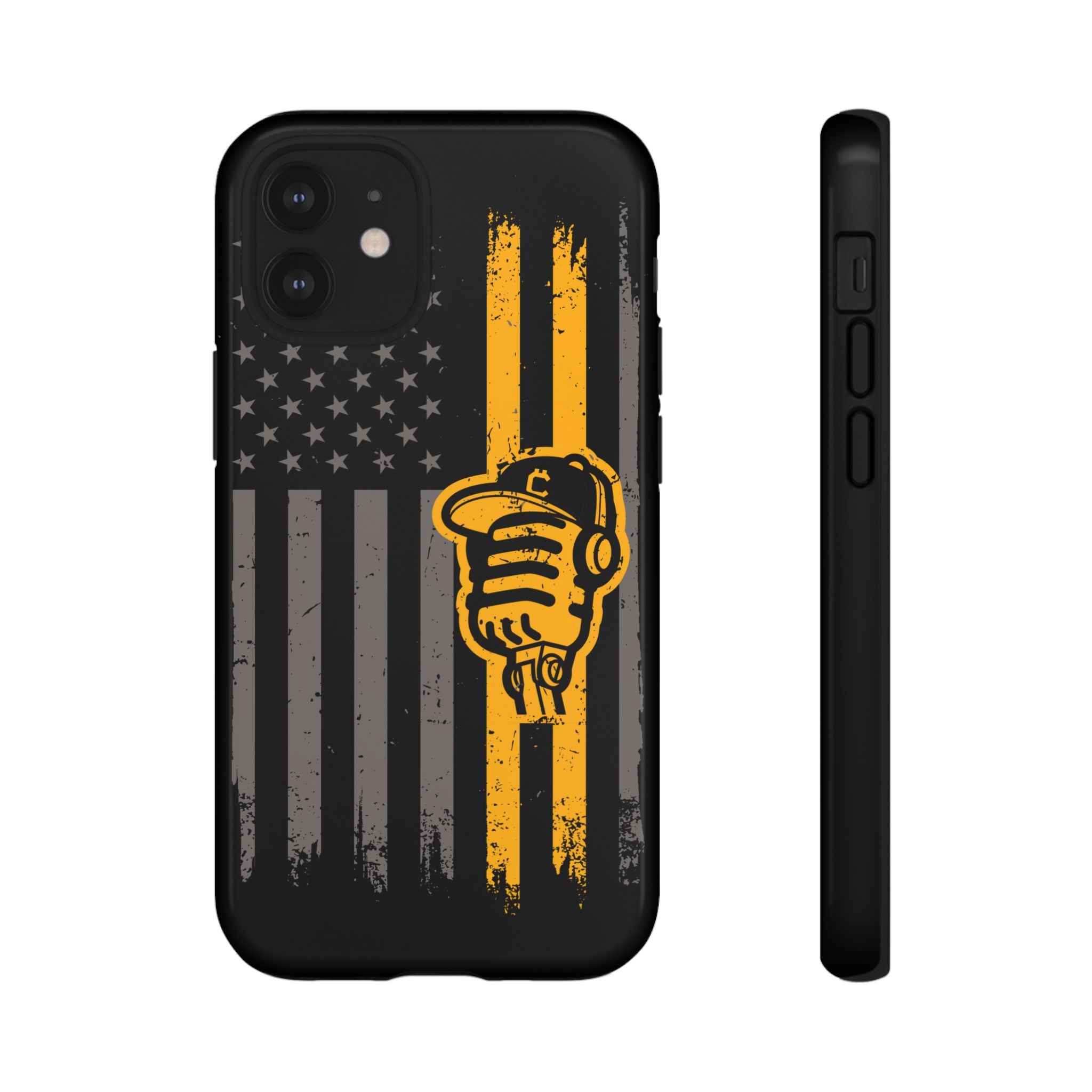 DGC Flag Phone Case (Black) – Stand Tall, Mine Hard