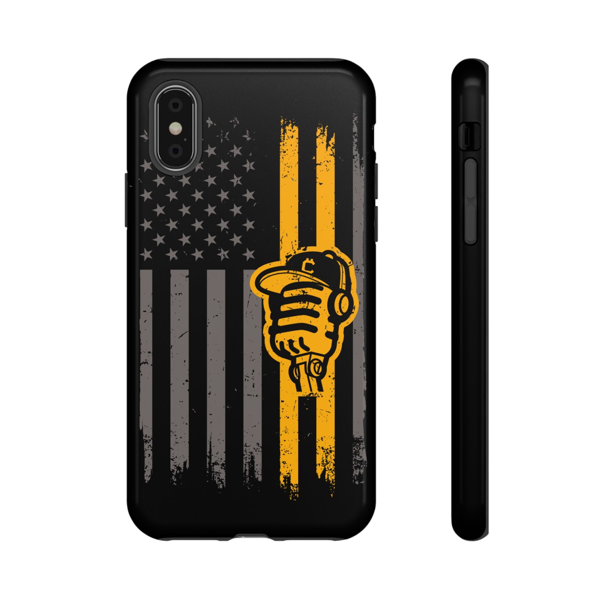 DGC Flag Phone Case (Black) – Stand Tall, Mine Hard