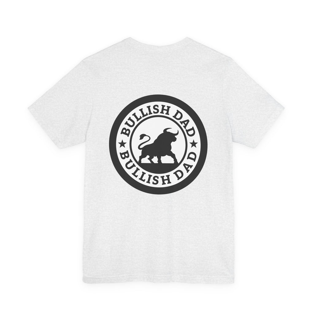 Bullish Dad Seal Tee – Strong Front, Bold Back