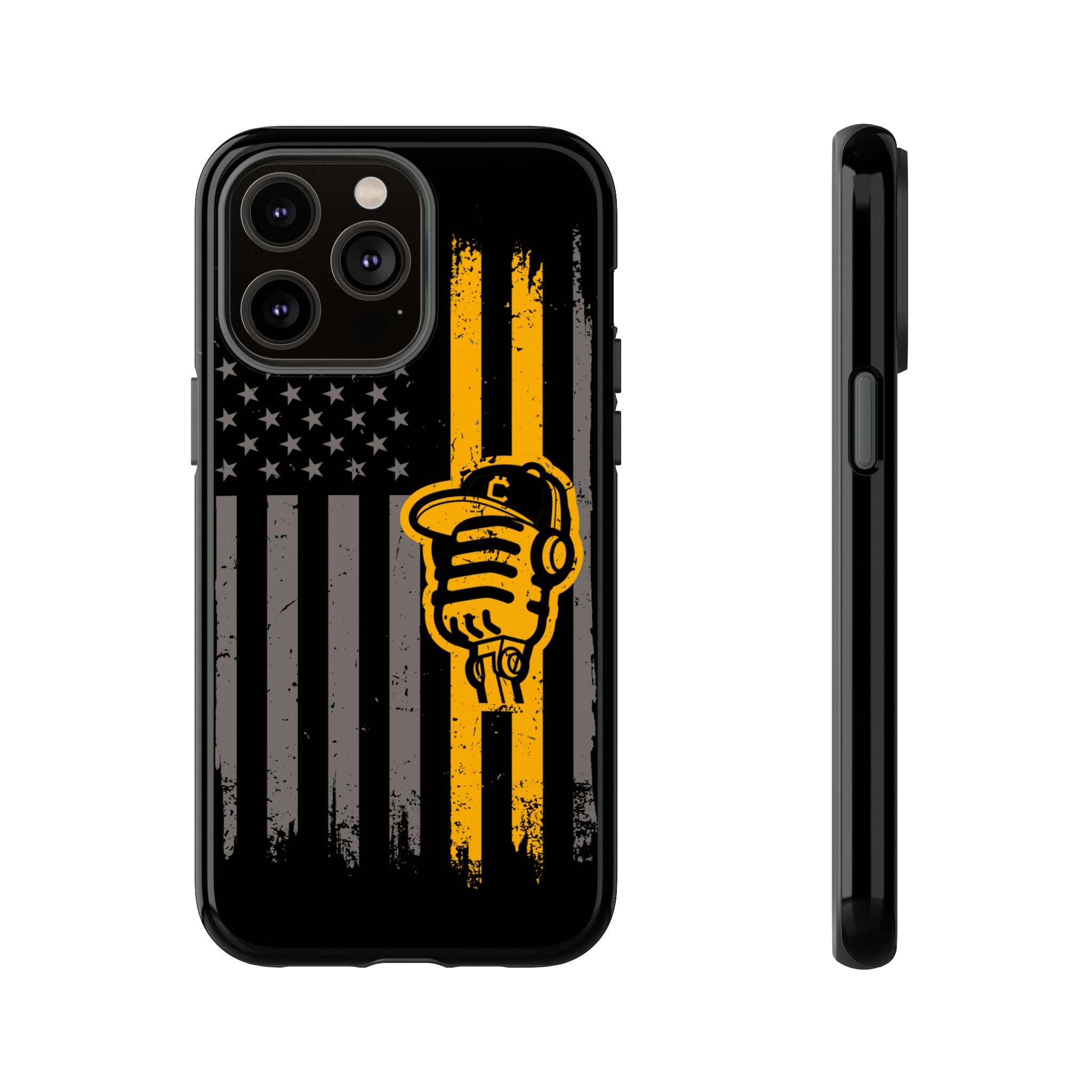 DGC Flag Phone Case (Black) – Stand Tall, Mine Hard