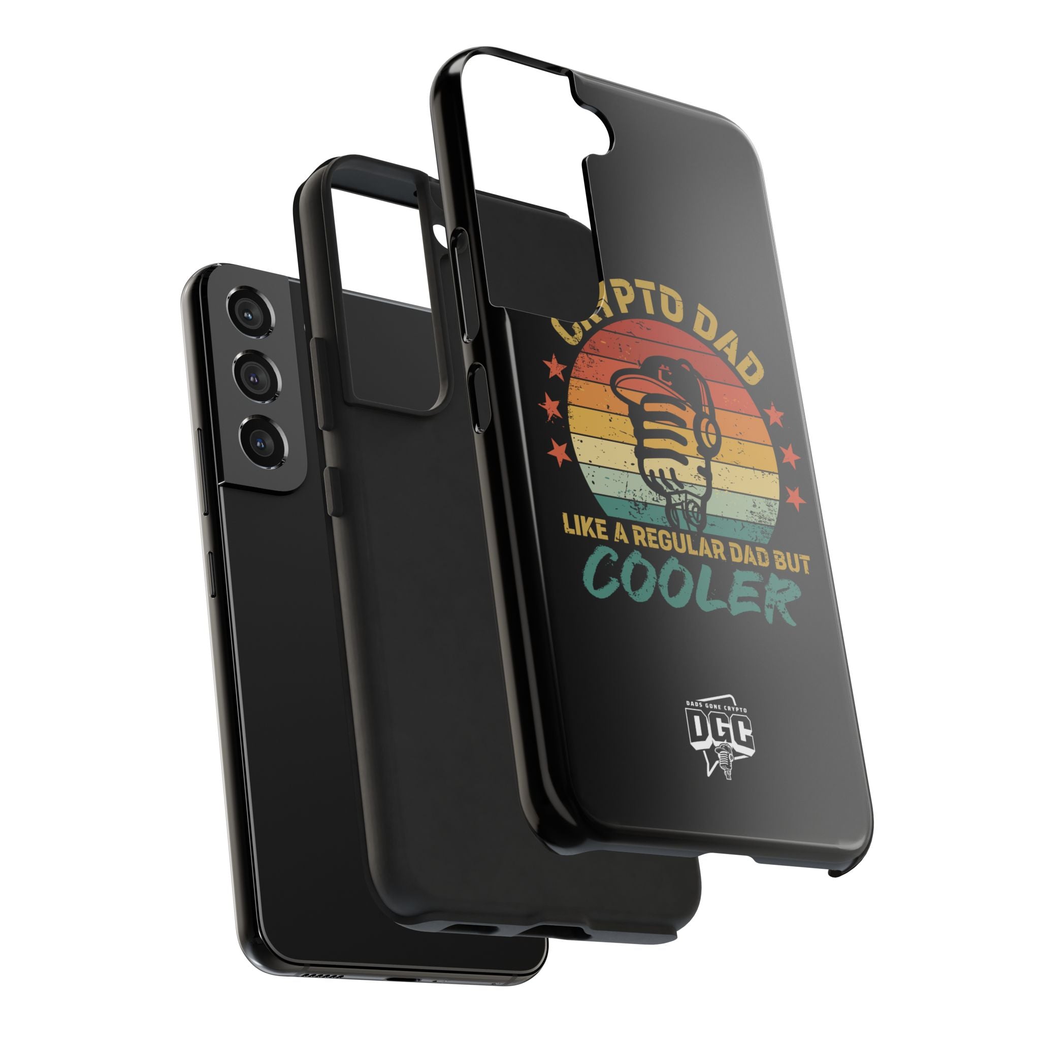 Crypto Dad Phone Case – Like a Regular Dad, But Cooler