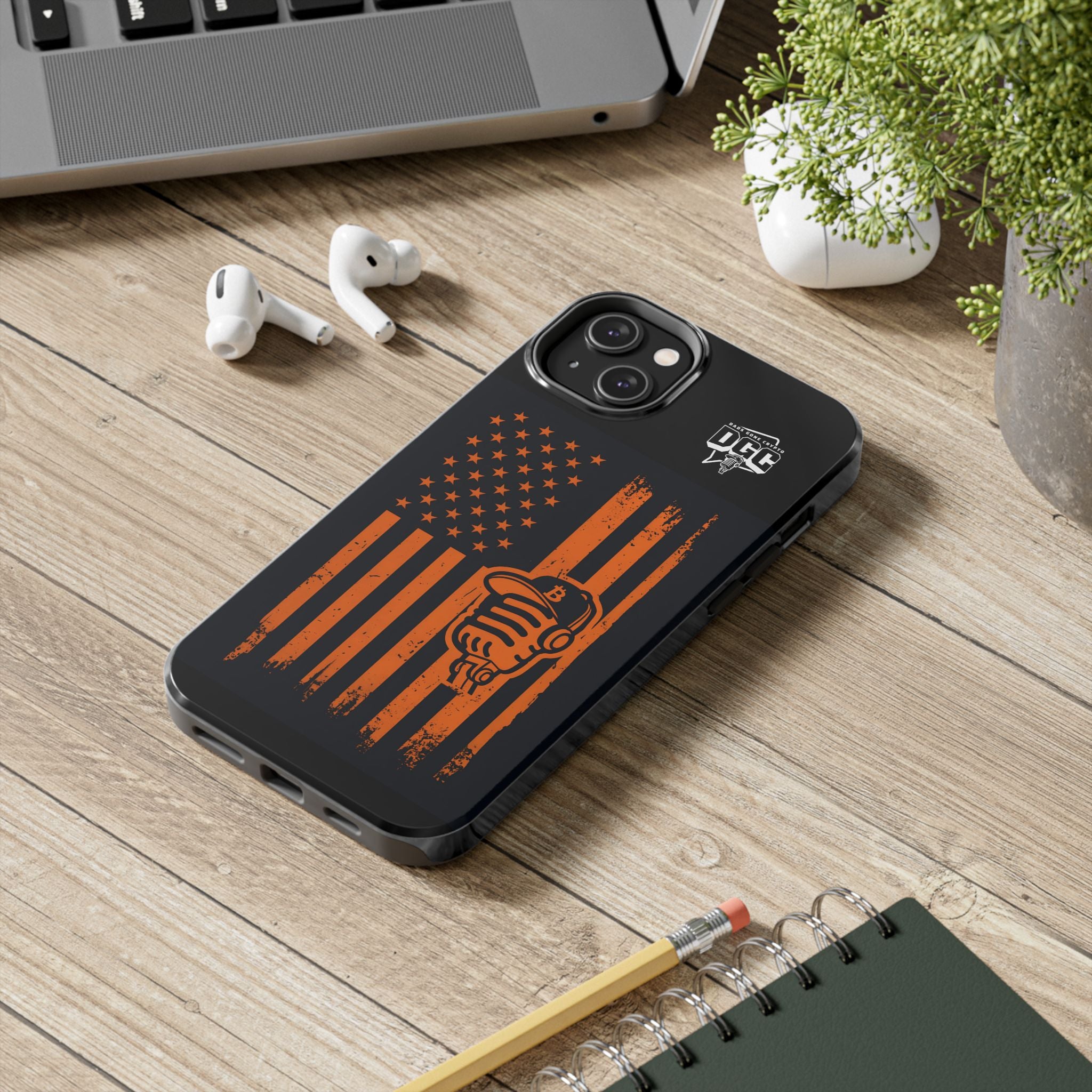 Bitcoin Flag Phone Case – Bold, Bullish, Unbreakable