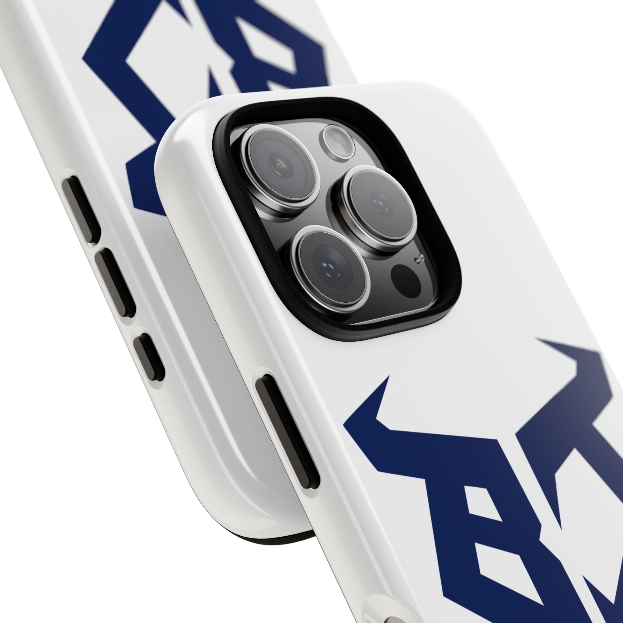 Bullish Dad Phone Case (White) – Built Tough, Just Like You