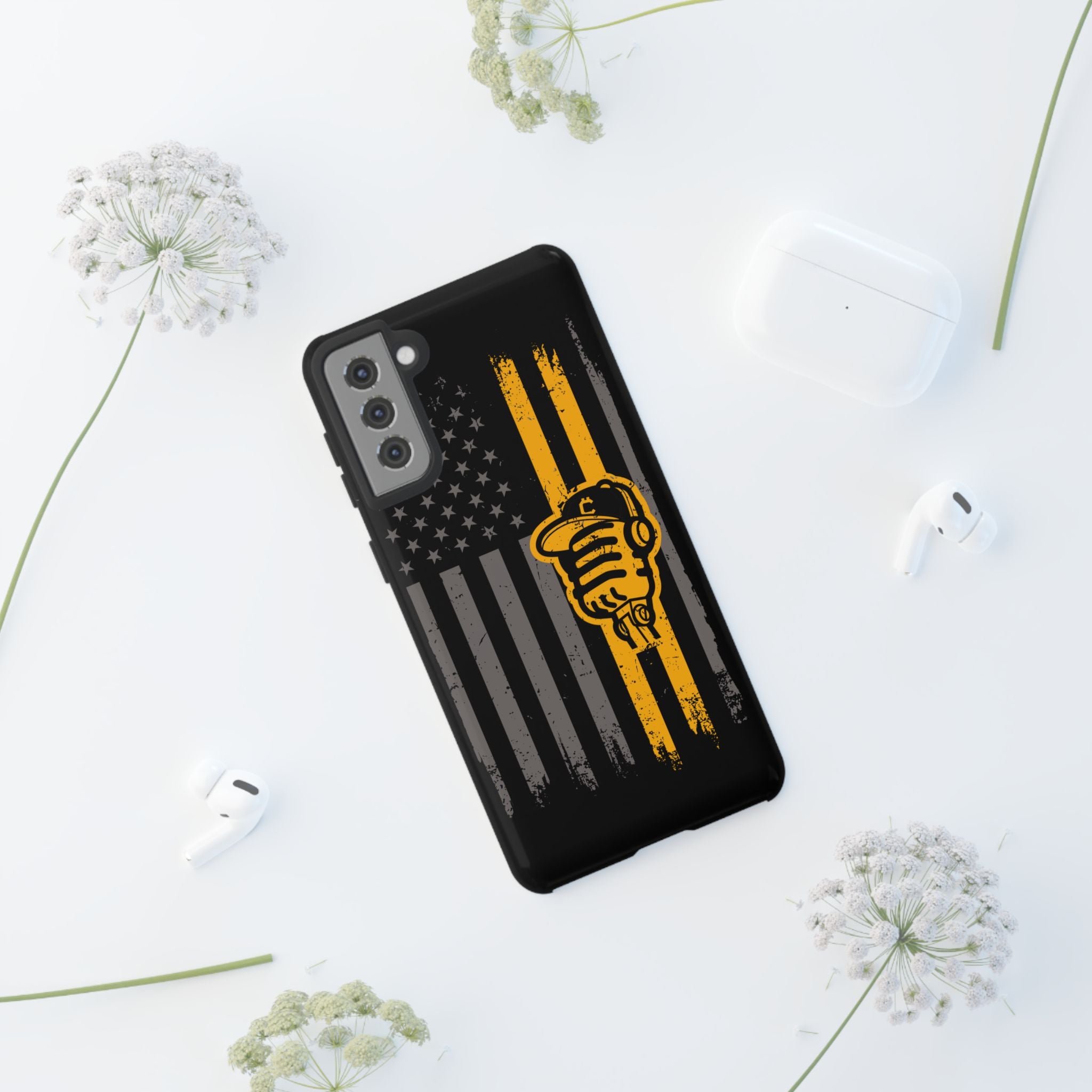 DGC Flag Phone Case (Black) – Stand Tall, Mine Hard