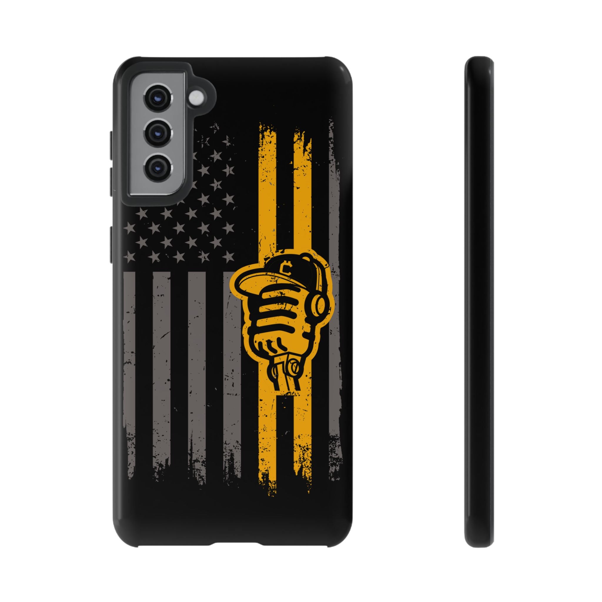 DGC Flag Phone Case (Black) – Stand Tall, Mine Hard