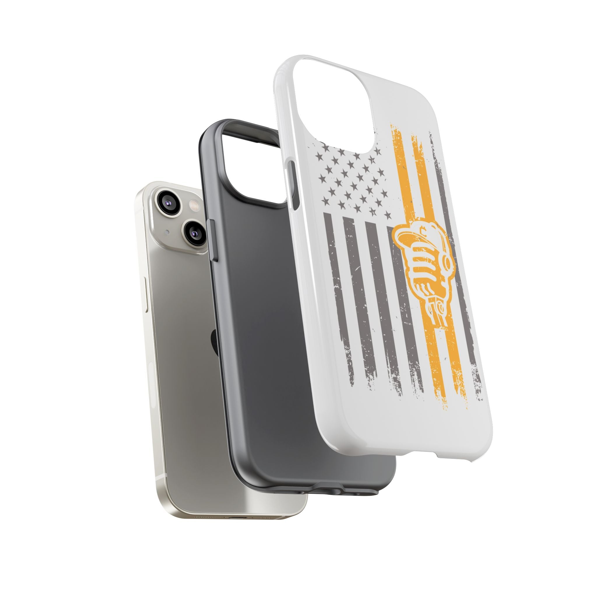 DGC Flag Phone Case (White) – Stand Tall, Mine Hard