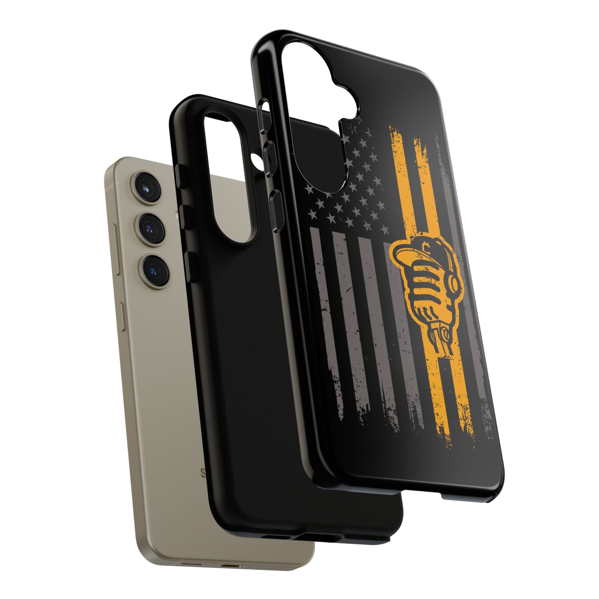 DGC Flag Phone Case (Black) – Stand Tall, Mine Hard