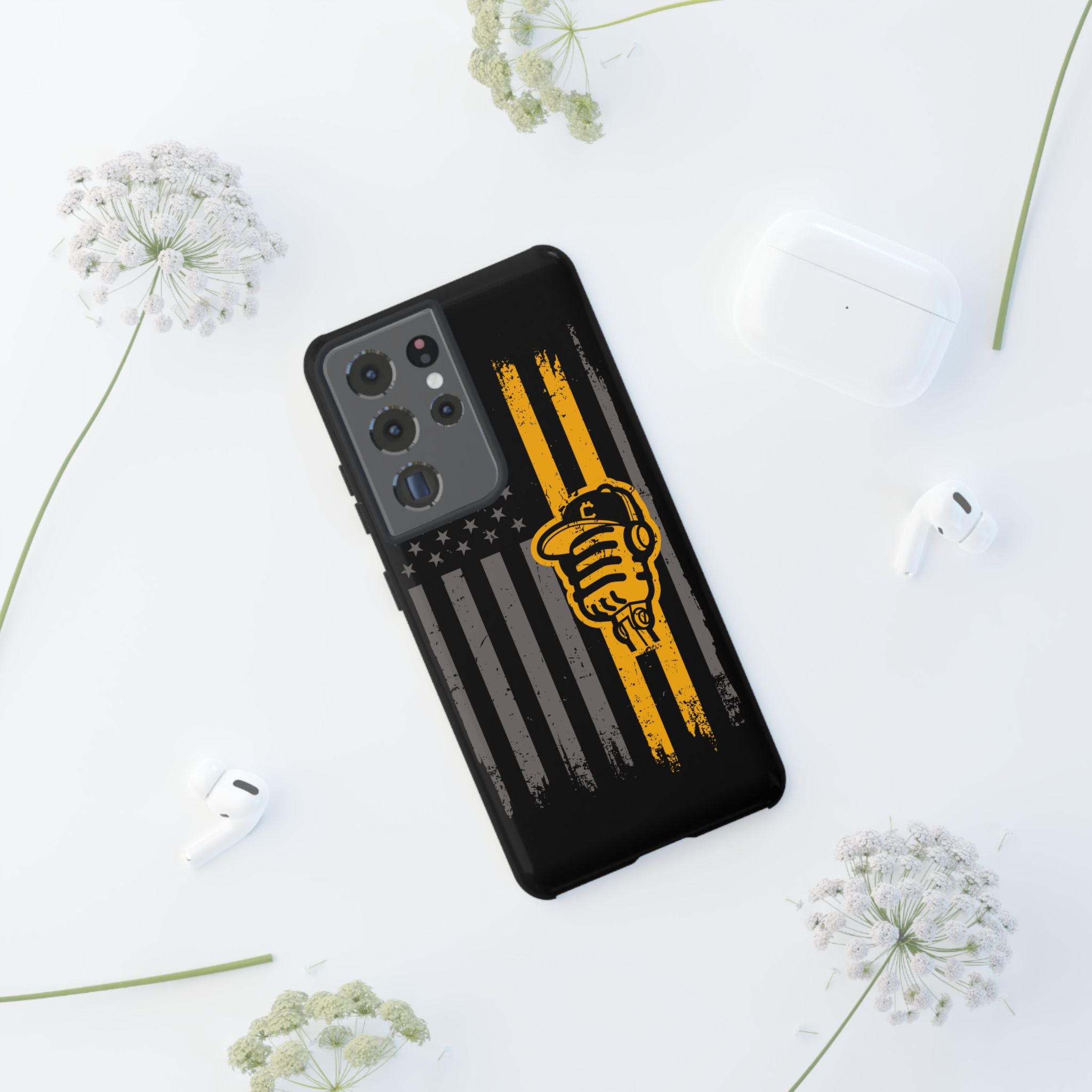 DGC Flag Phone Case (Black) – Stand Tall, Mine Hard