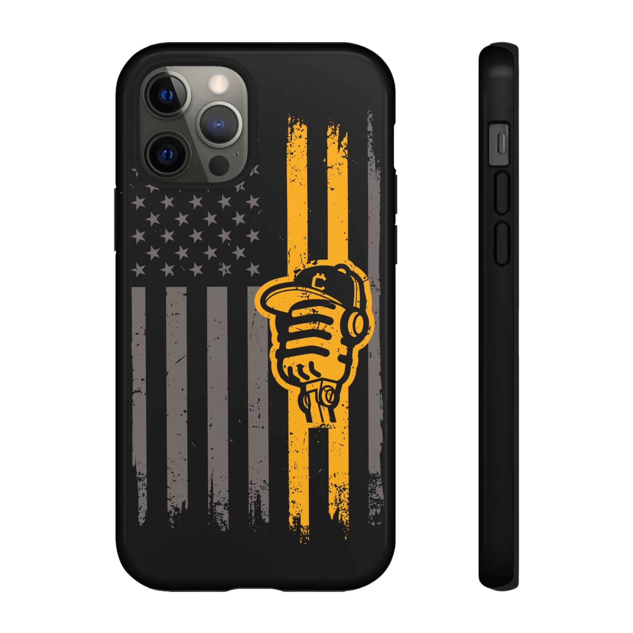 DGC Flag Phone Case (Black) – Stand Tall, Mine Hard