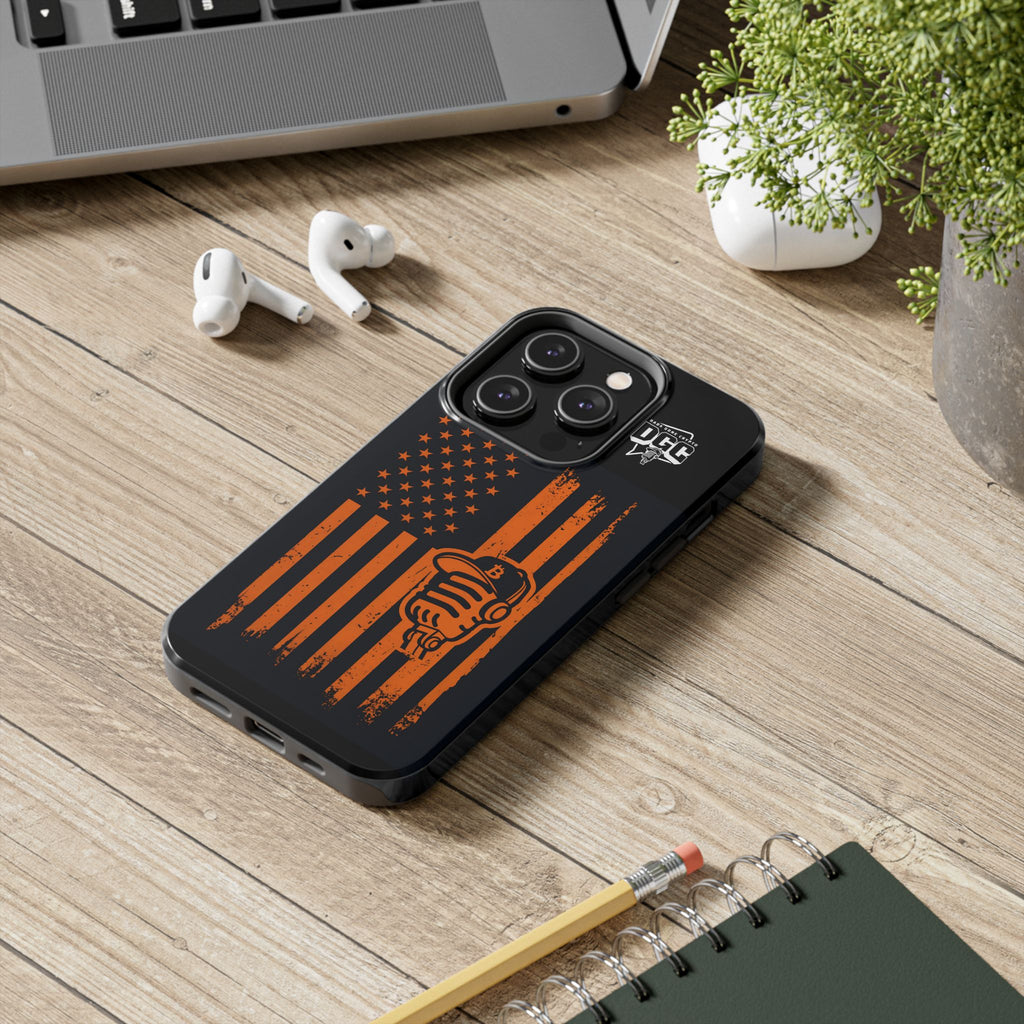Bitcoin Flag Phone Case – Bold, Bullish, Unbreakable