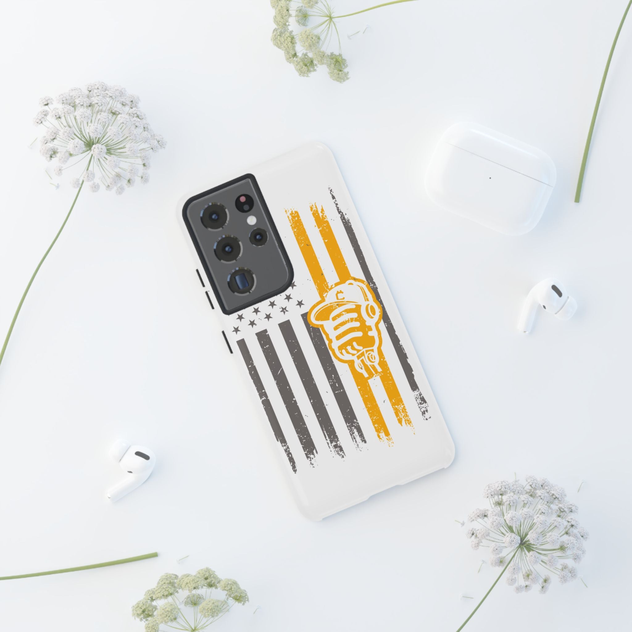 DGC Flag Phone Case (White) – Stand Tall, Mine Hard