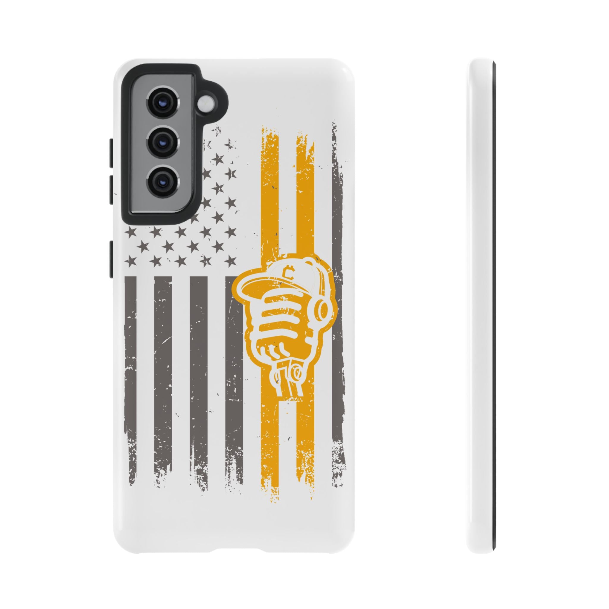 DGC Flag Phone Case (White) – Stand Tall, Mine Hard