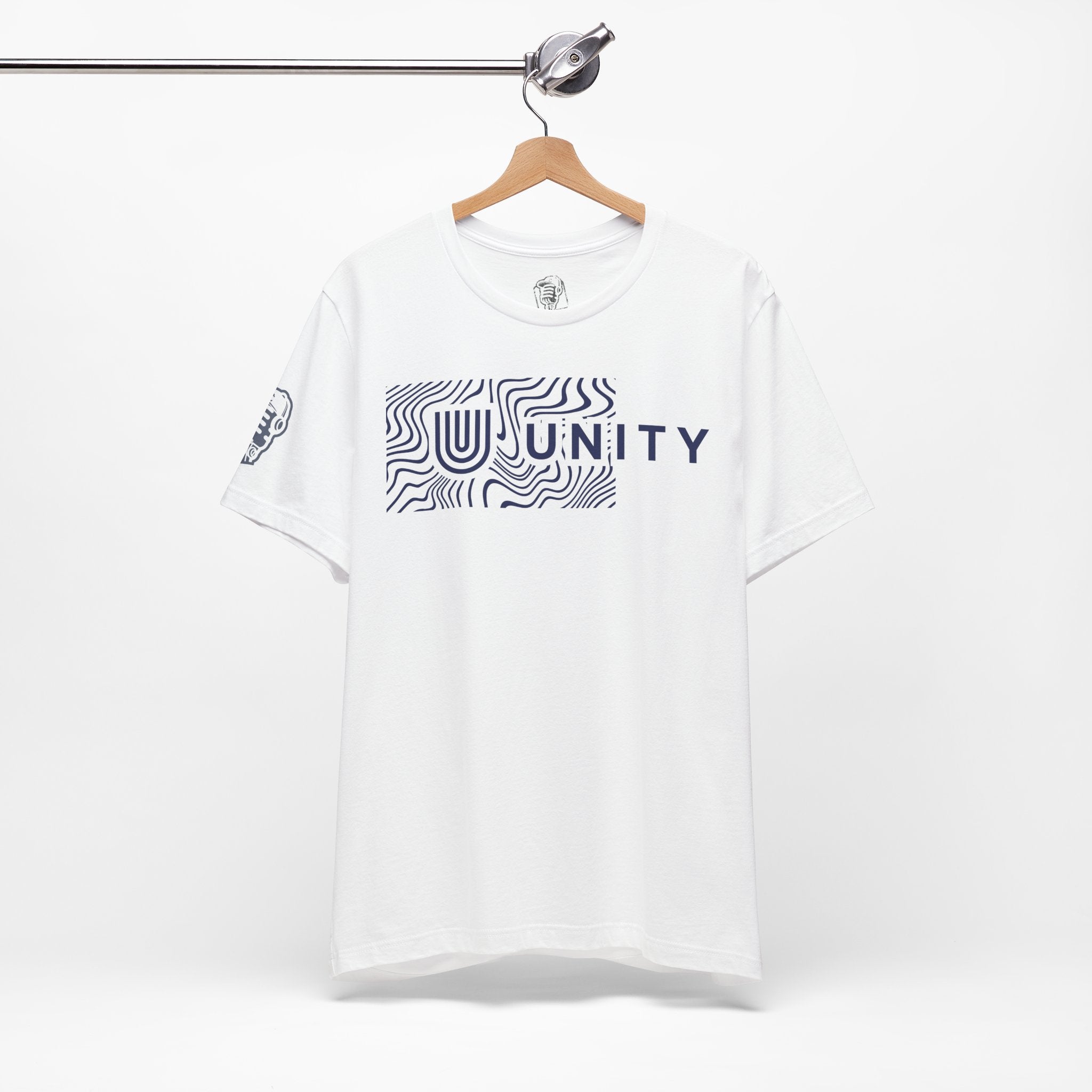 DGC-Unity Wave Tee (White)– Ride the Next Crypto Rush