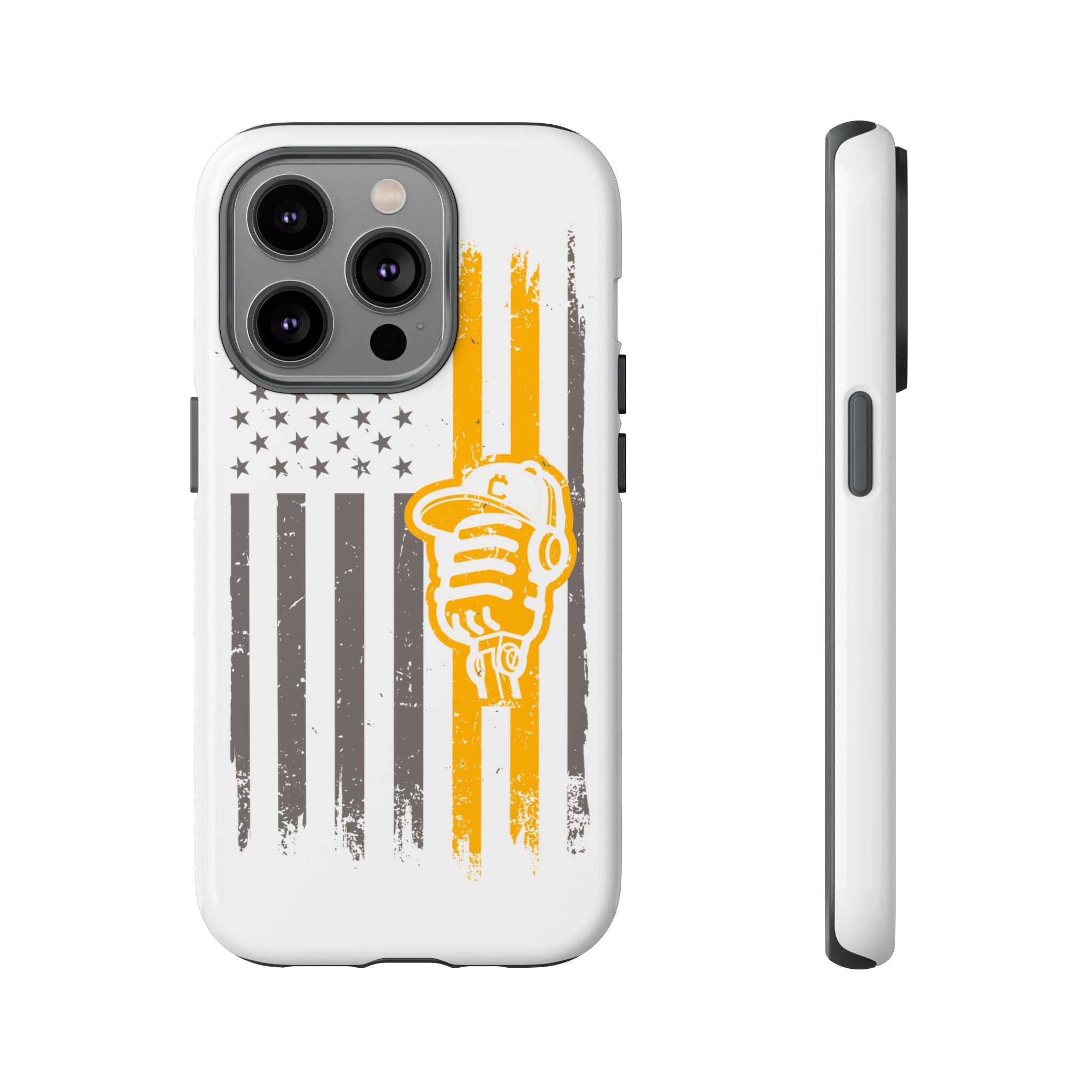 DGC Flag Phone Case (White) – Stand Tall, Mine Hard