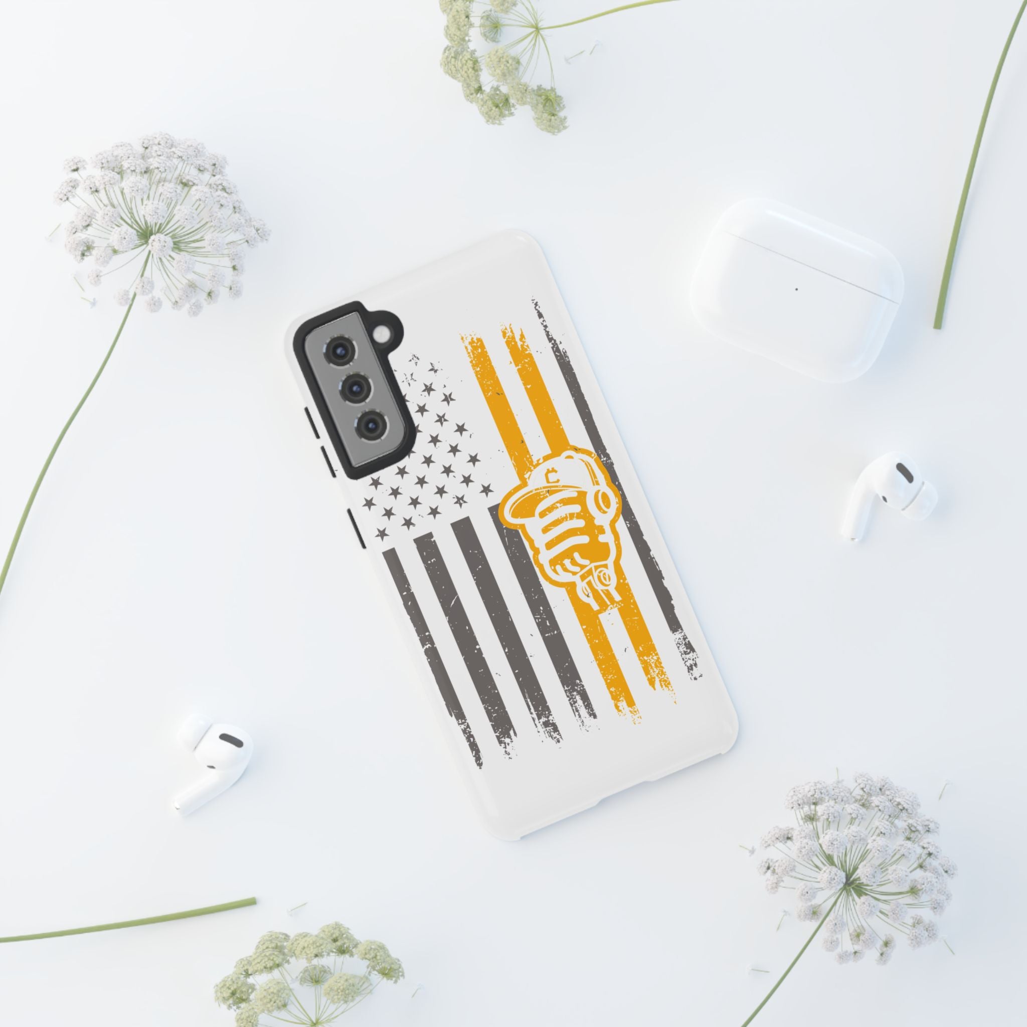 DGC Flag Phone Case (White) – Stand Tall, Mine Hard