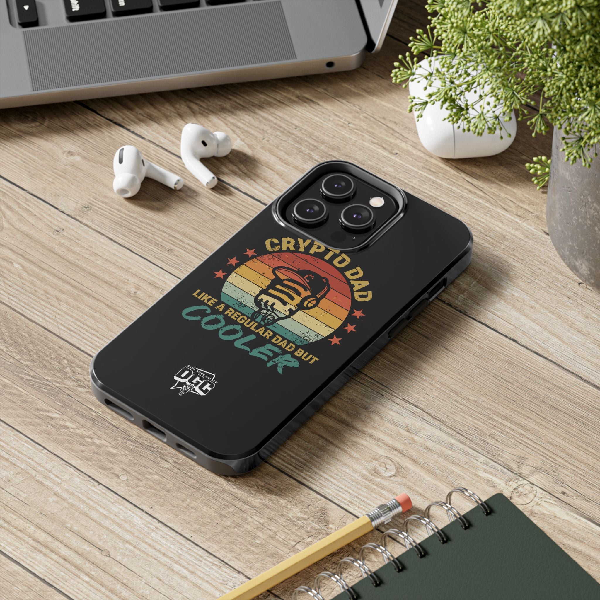 Crypto Dad Phone Case – Like a Regular Dad, But Cooler