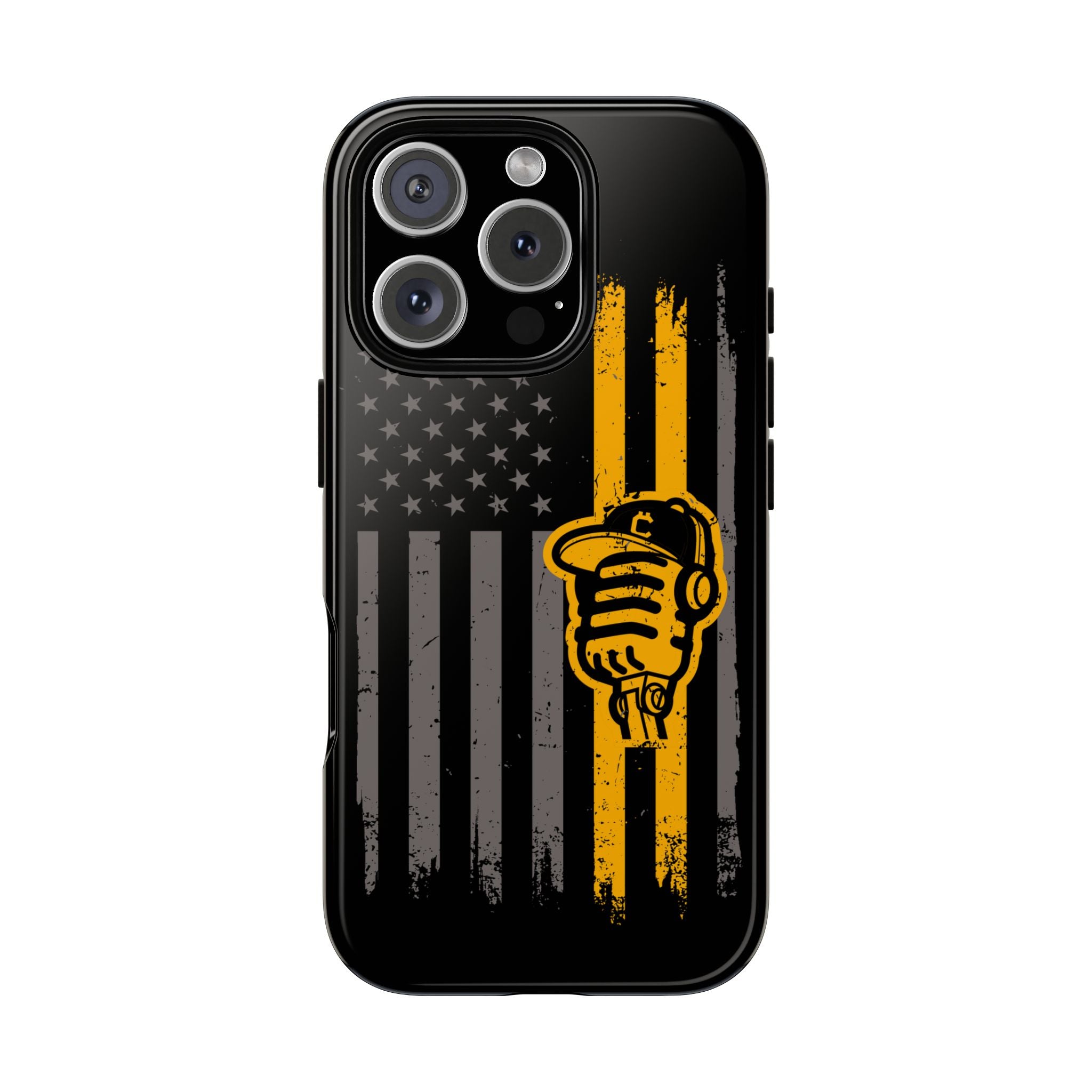 DGC Flag Phone Case (Black) – Stand Tall, Mine Hard